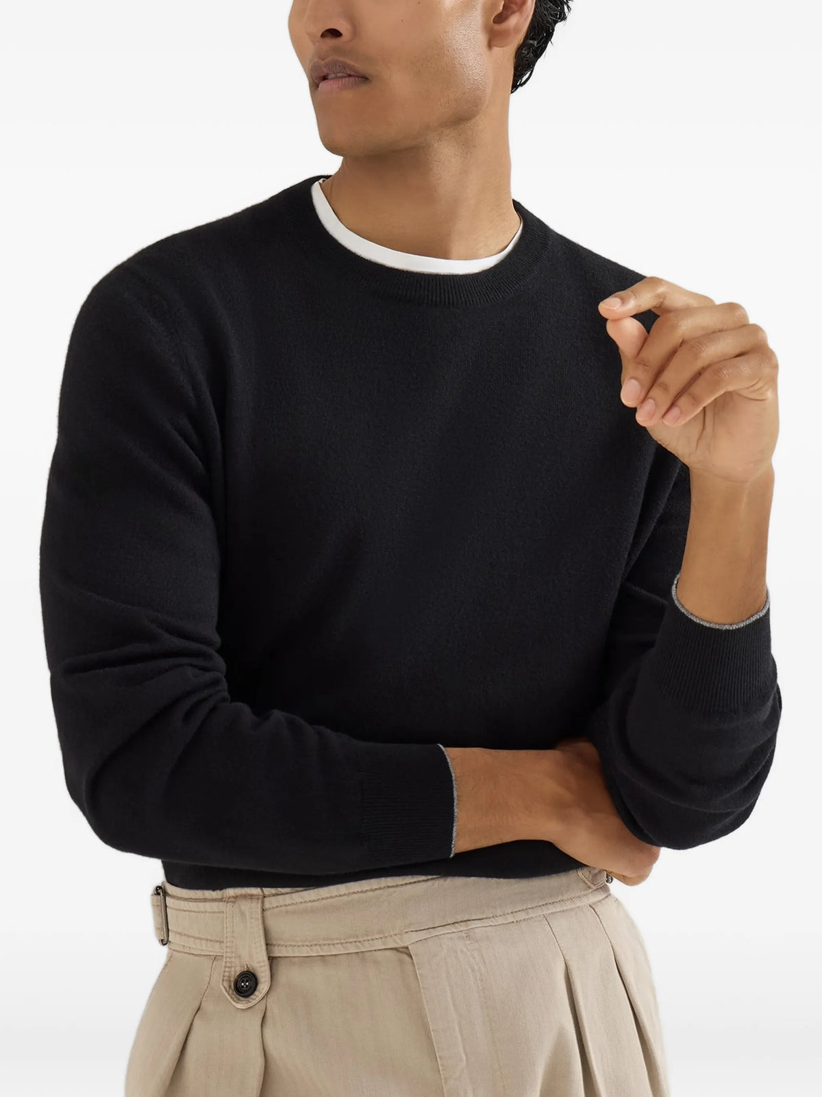crew neck cashmere jumper