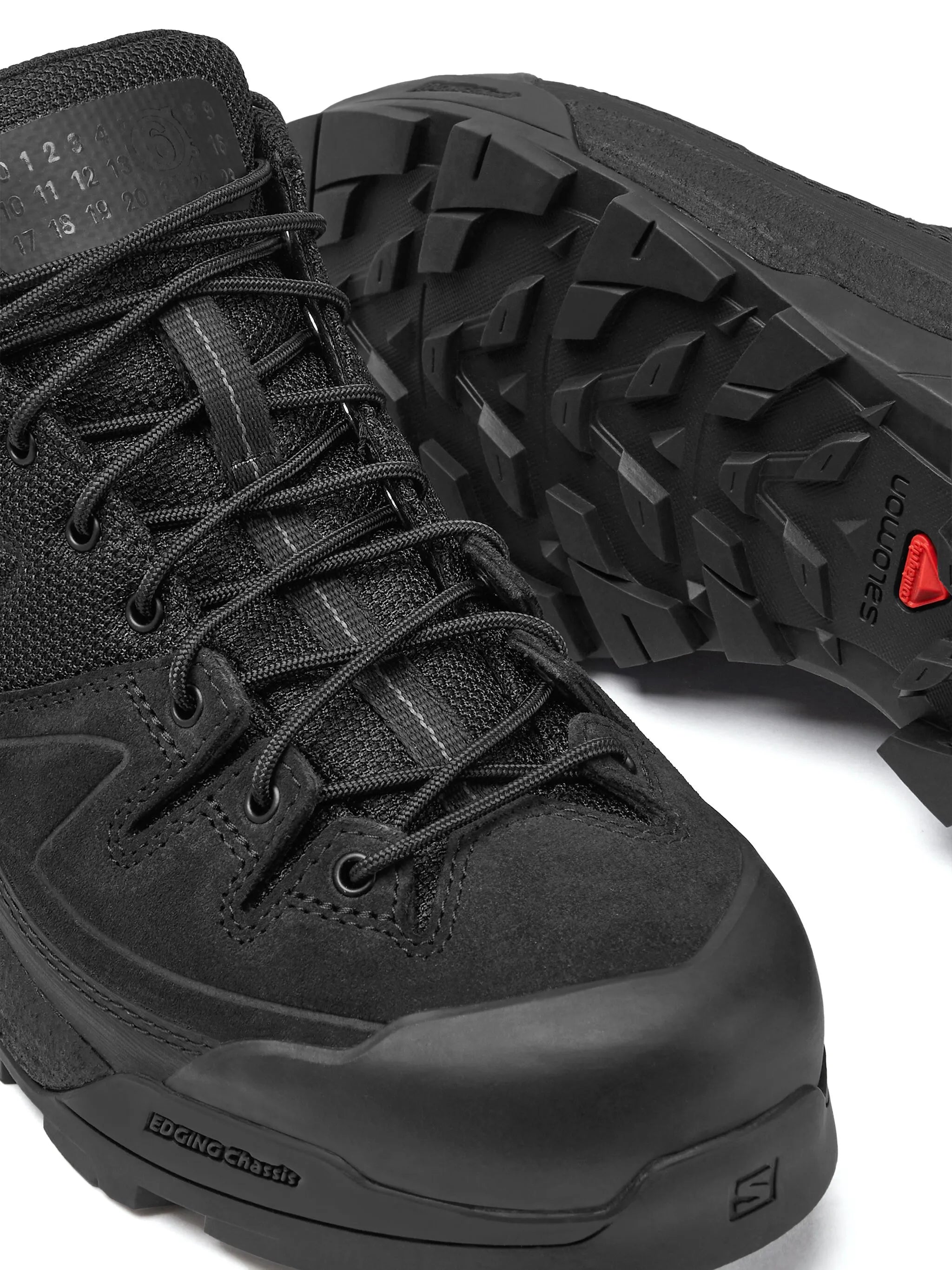 X-ALP panelled lace-up sneakers