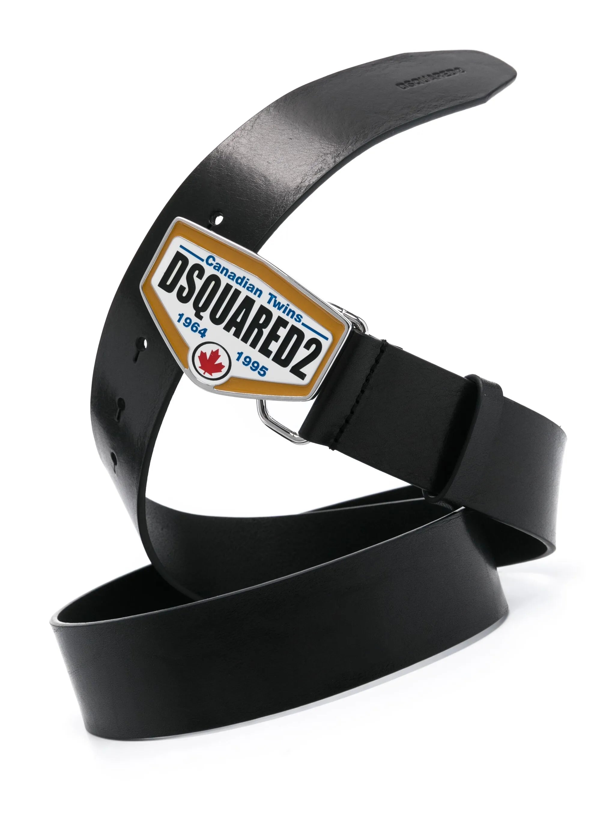 logo-plaque belt