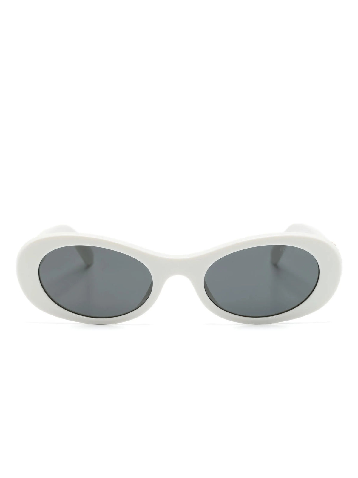 oval logo-detail sunglasses