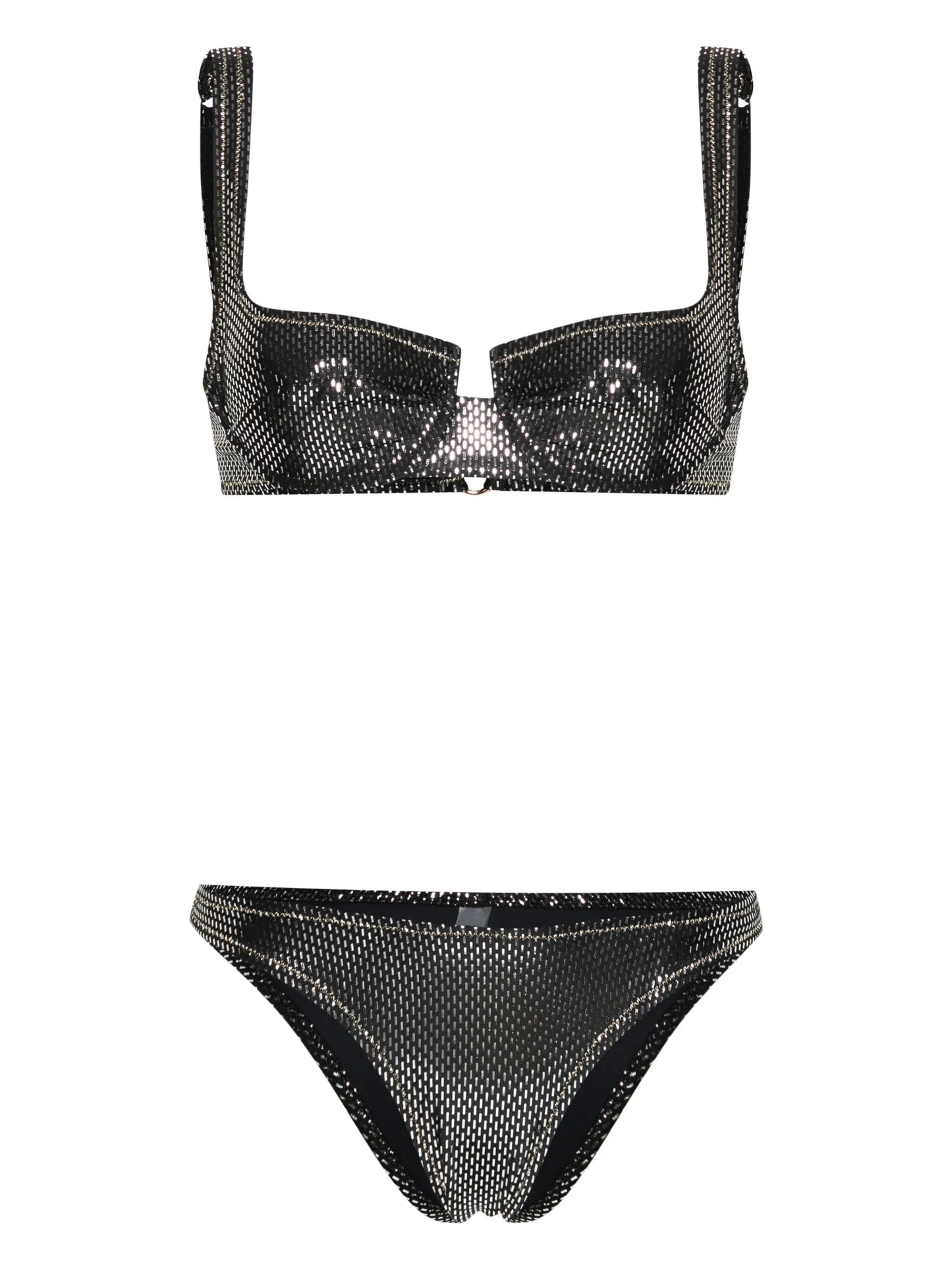 Brigitte lamé bikini