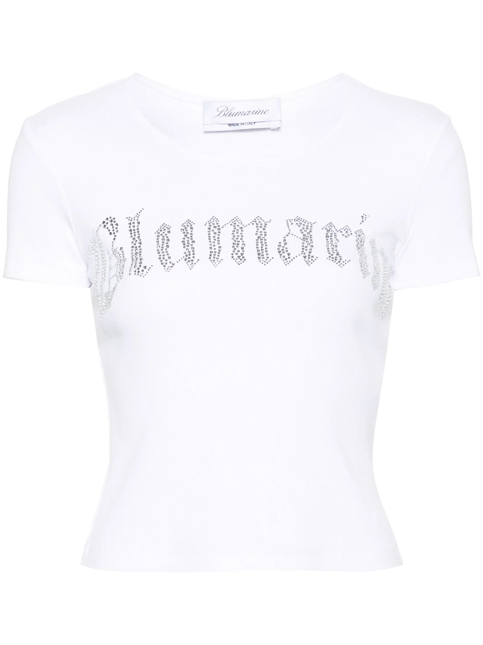 rhinestone-embellished T-shirt