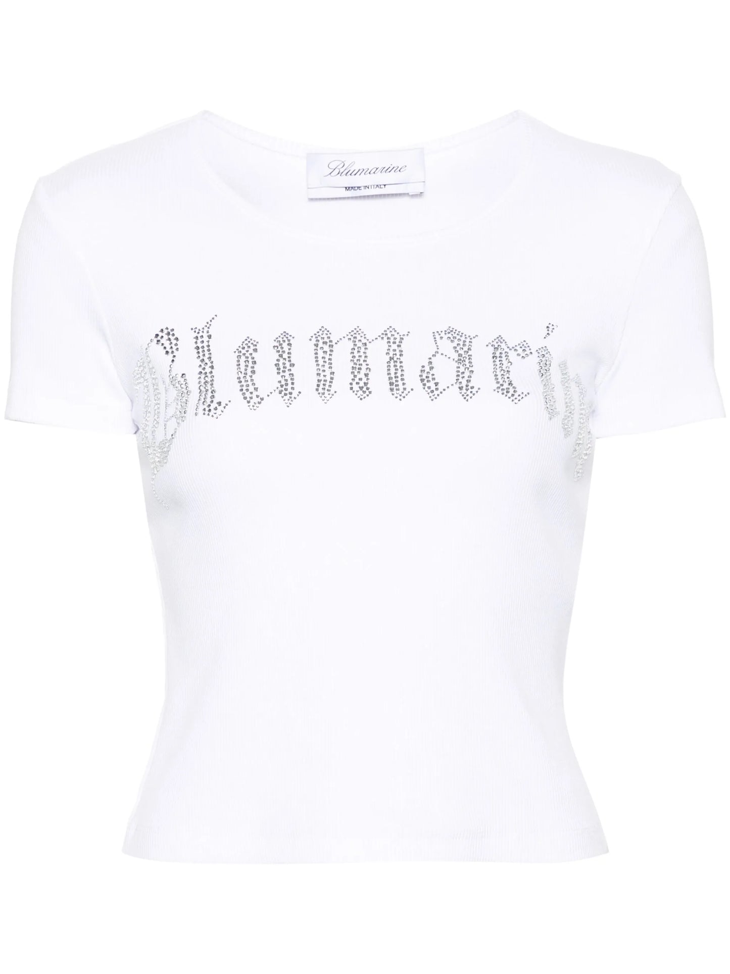 rhinestone-embellished T-shirt