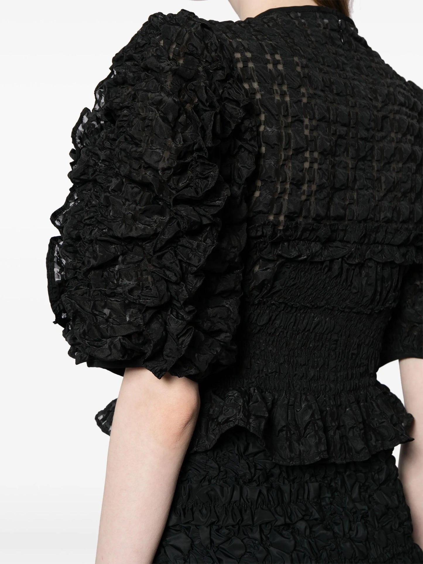 Vanessa puff-sleeve top