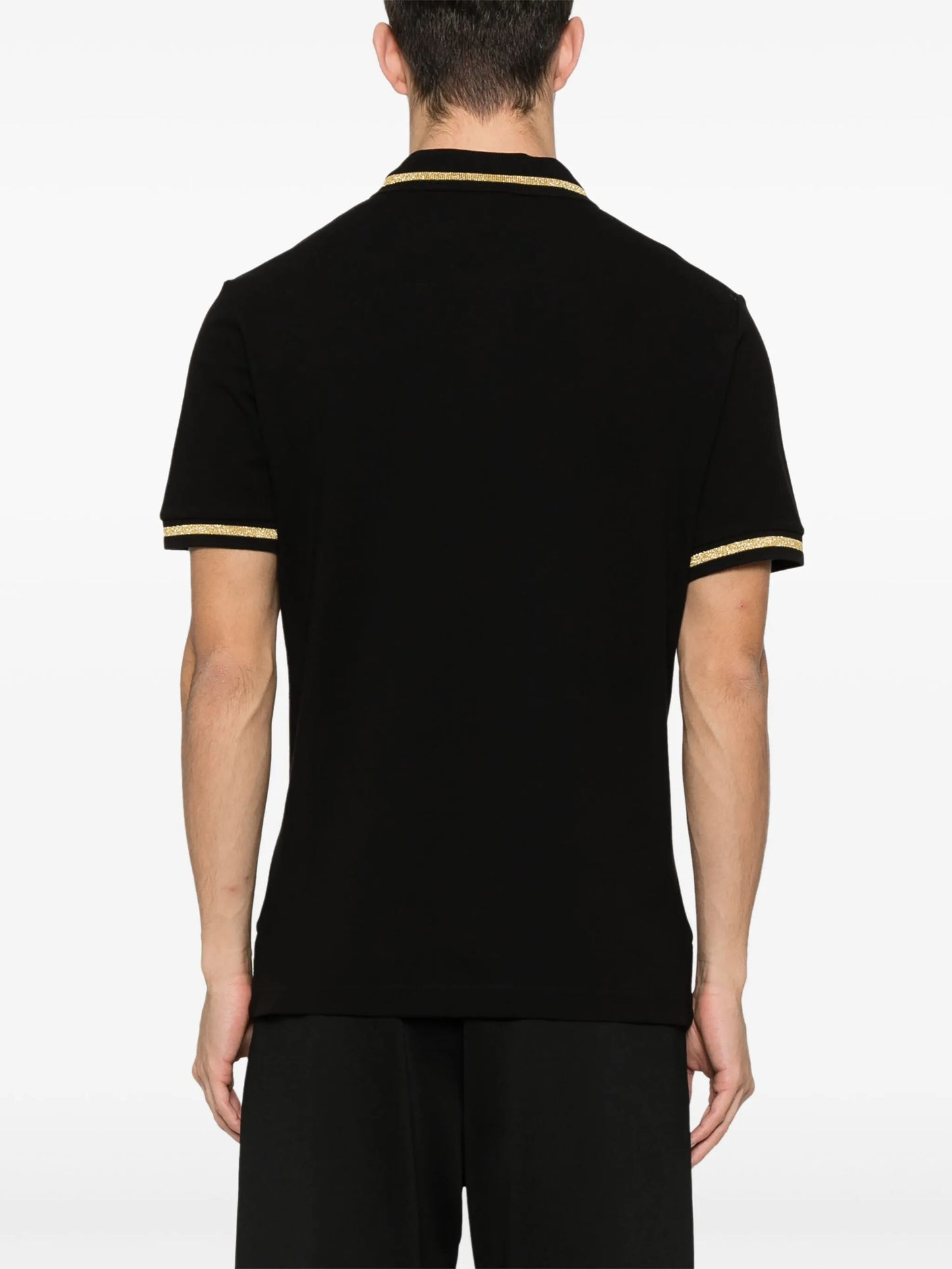 logo-embroidered polo shirt
