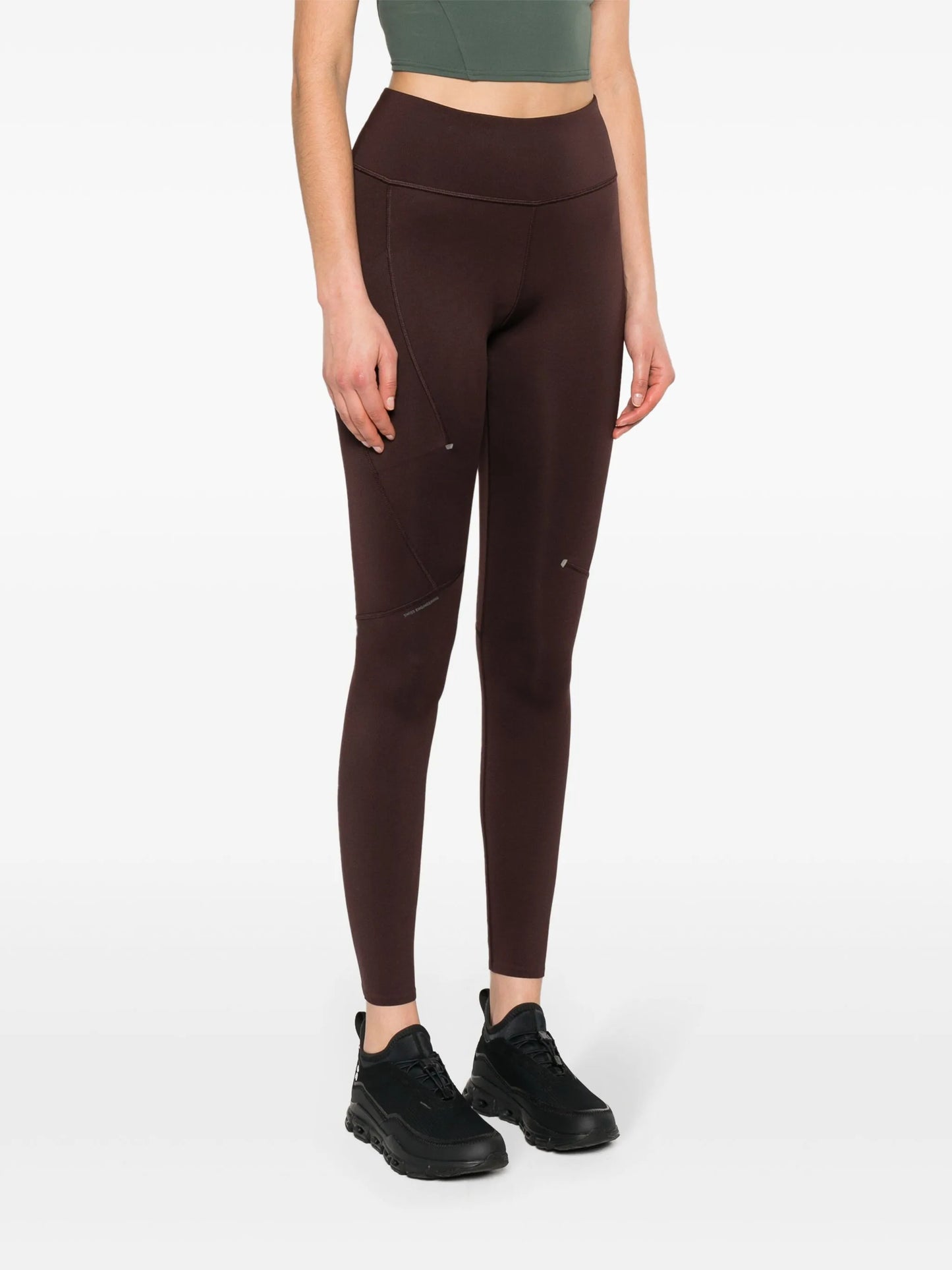 Performance logo-print leggings