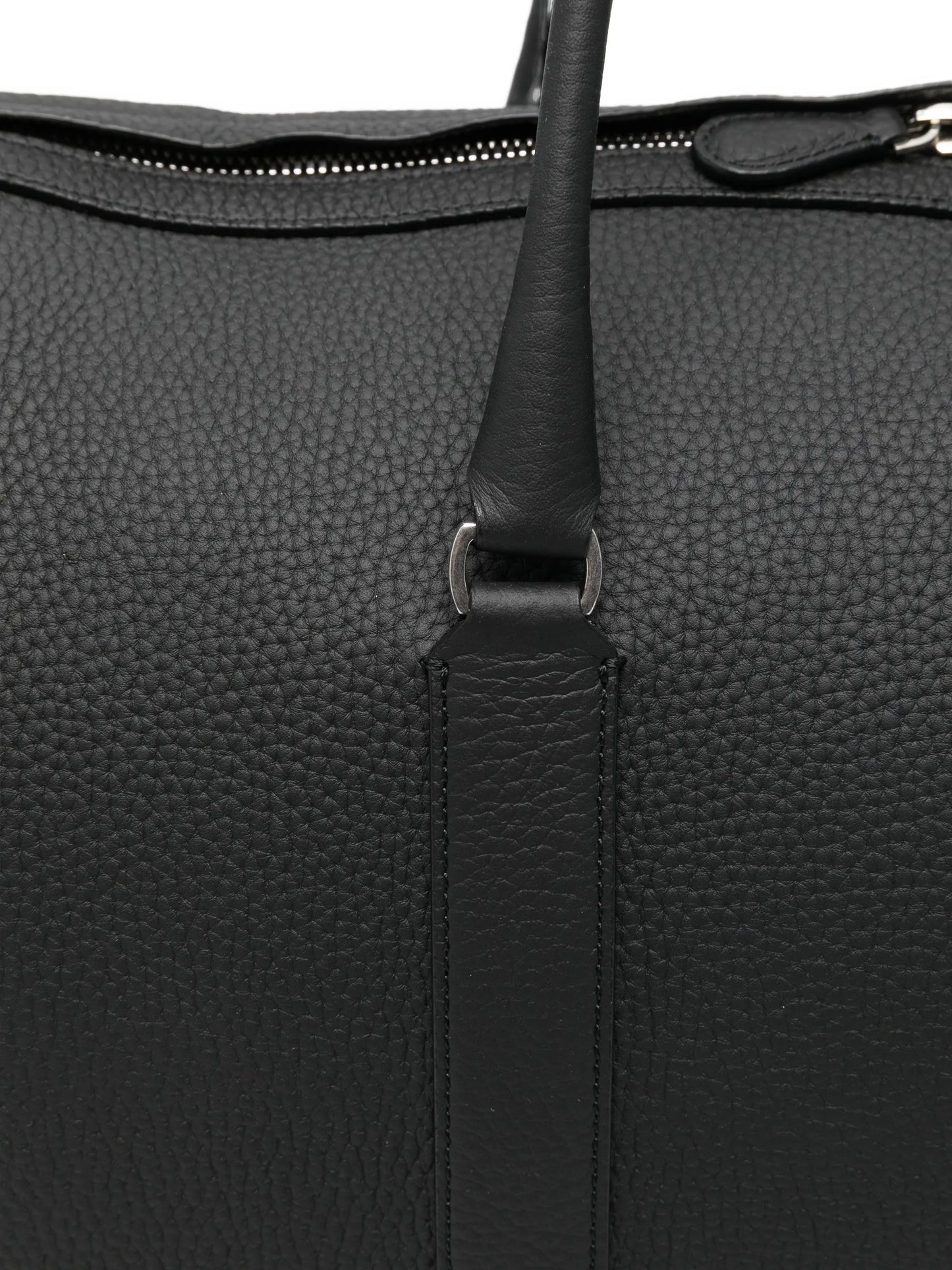 Iowa leather luggage bag