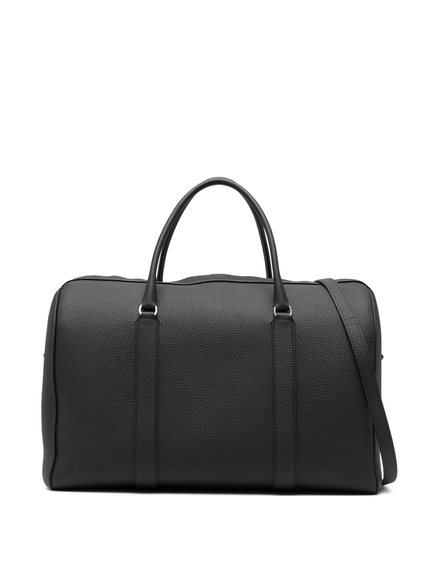 Iowa leather luggage bag