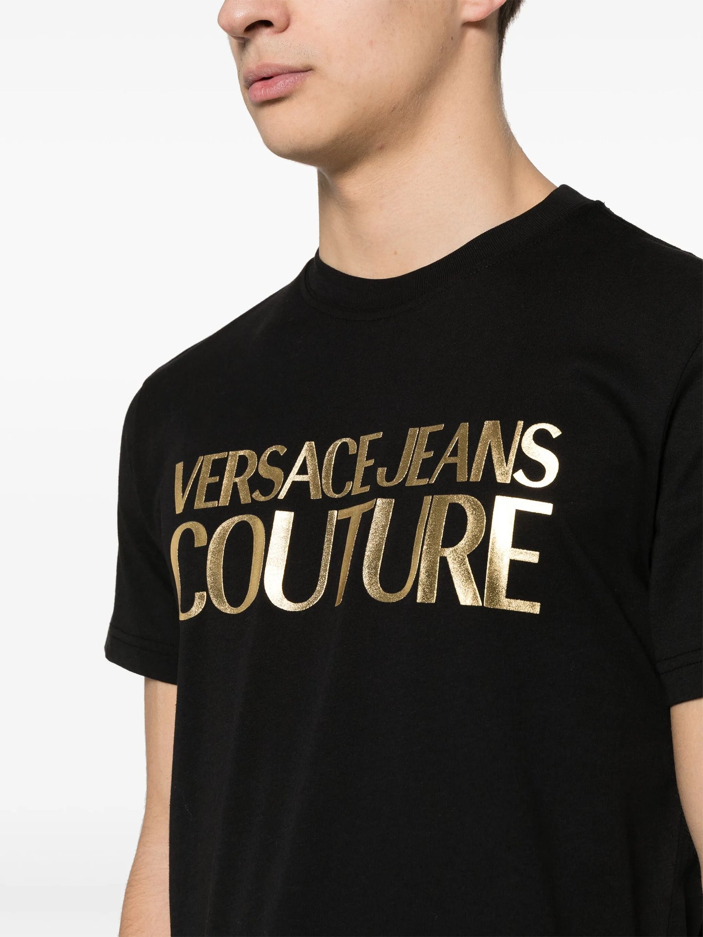logo-print cotton T-shirt