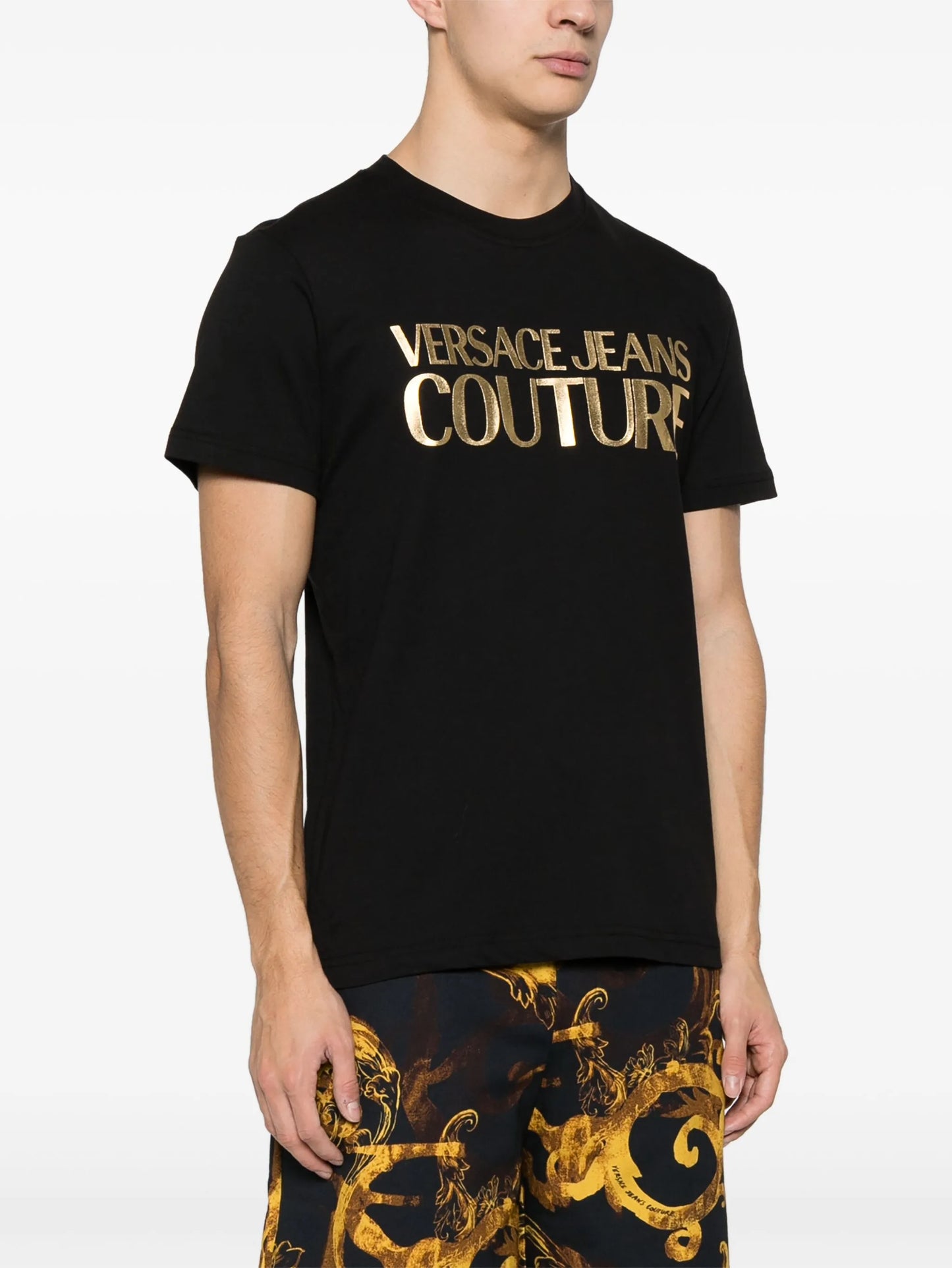 logo-print cotton T-shirt