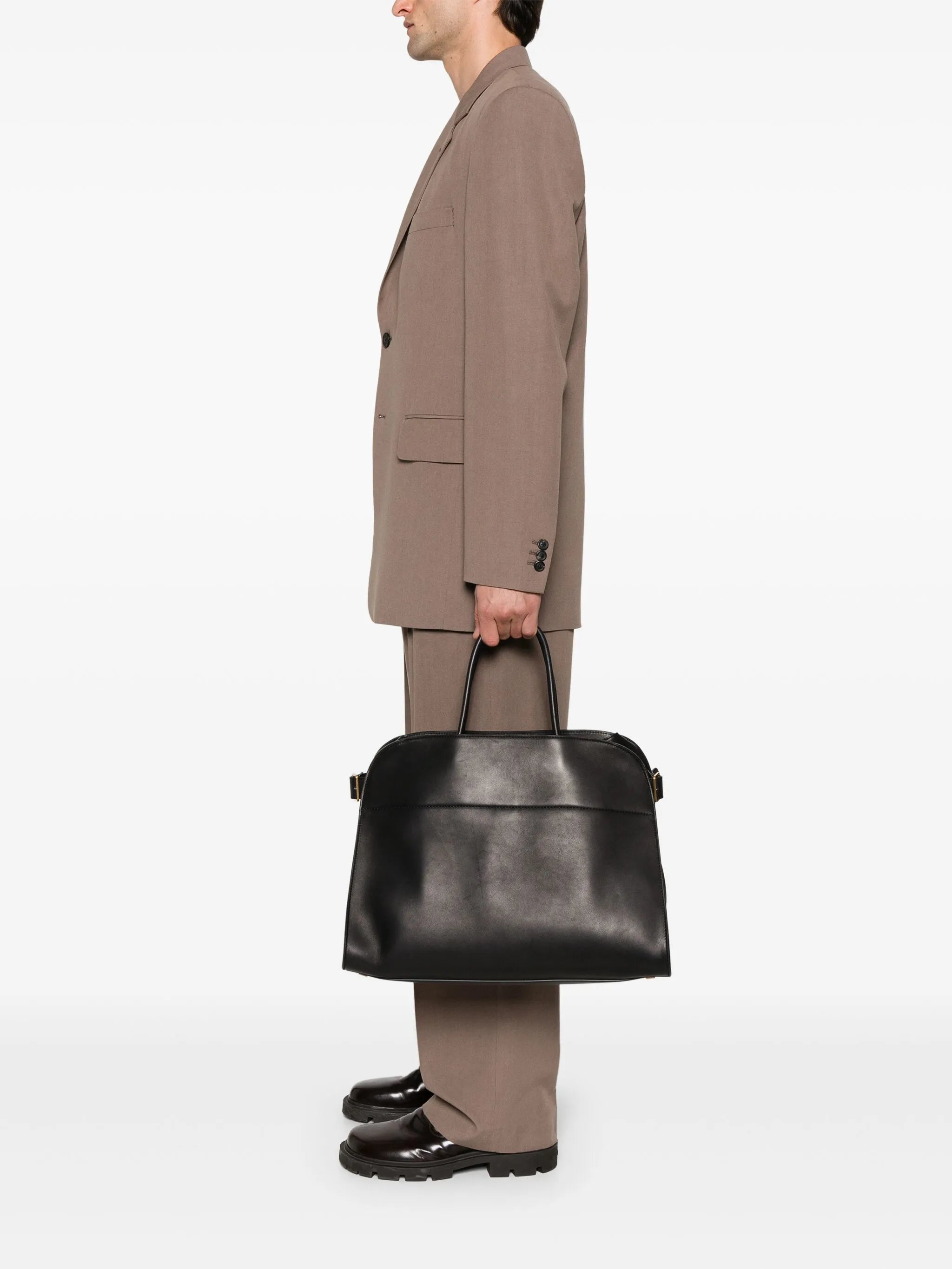 Margaux leather tote bag