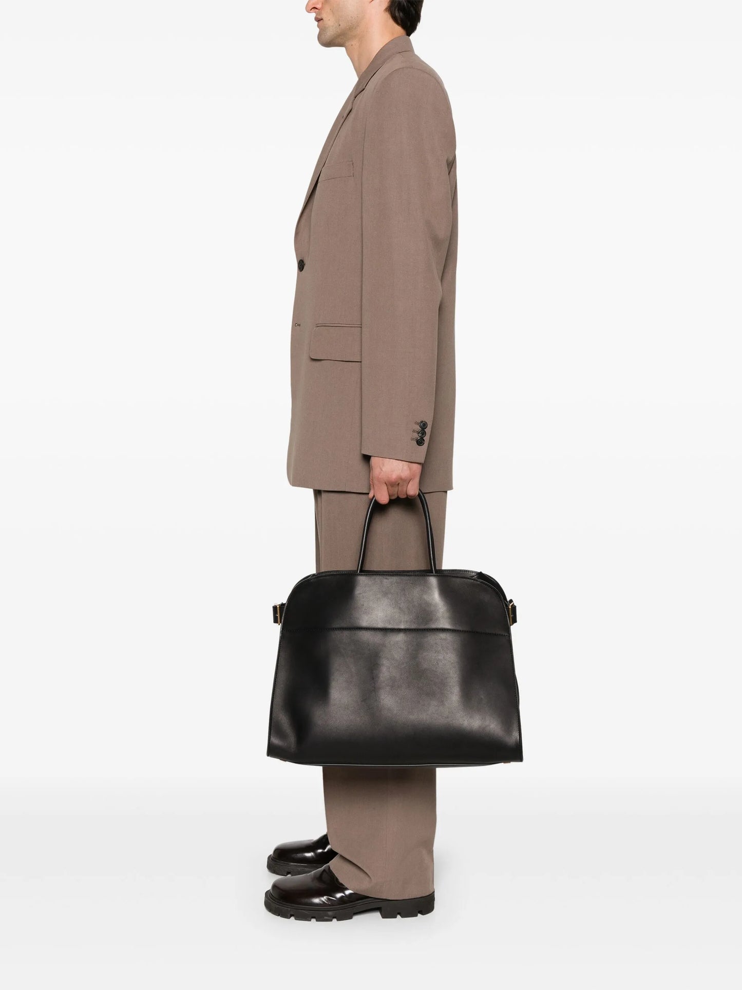 Margaux leather tote bag