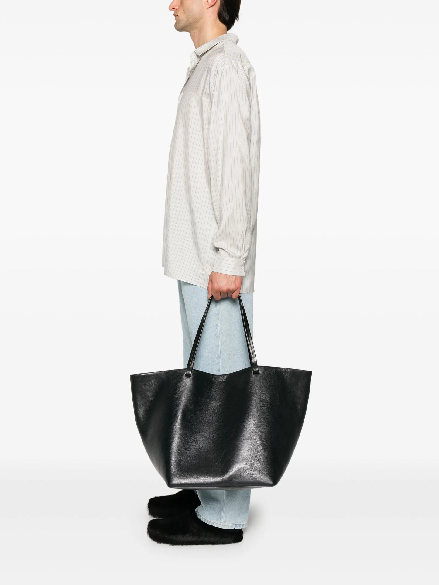 XL Park leather tote bag
