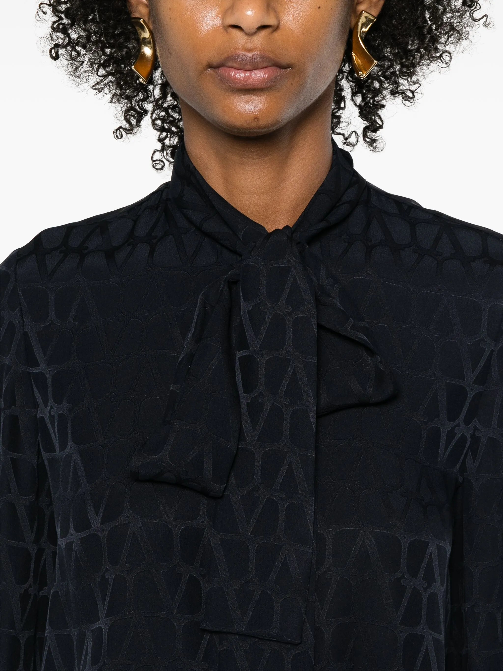 Toile Iconographe-jacquard blouse