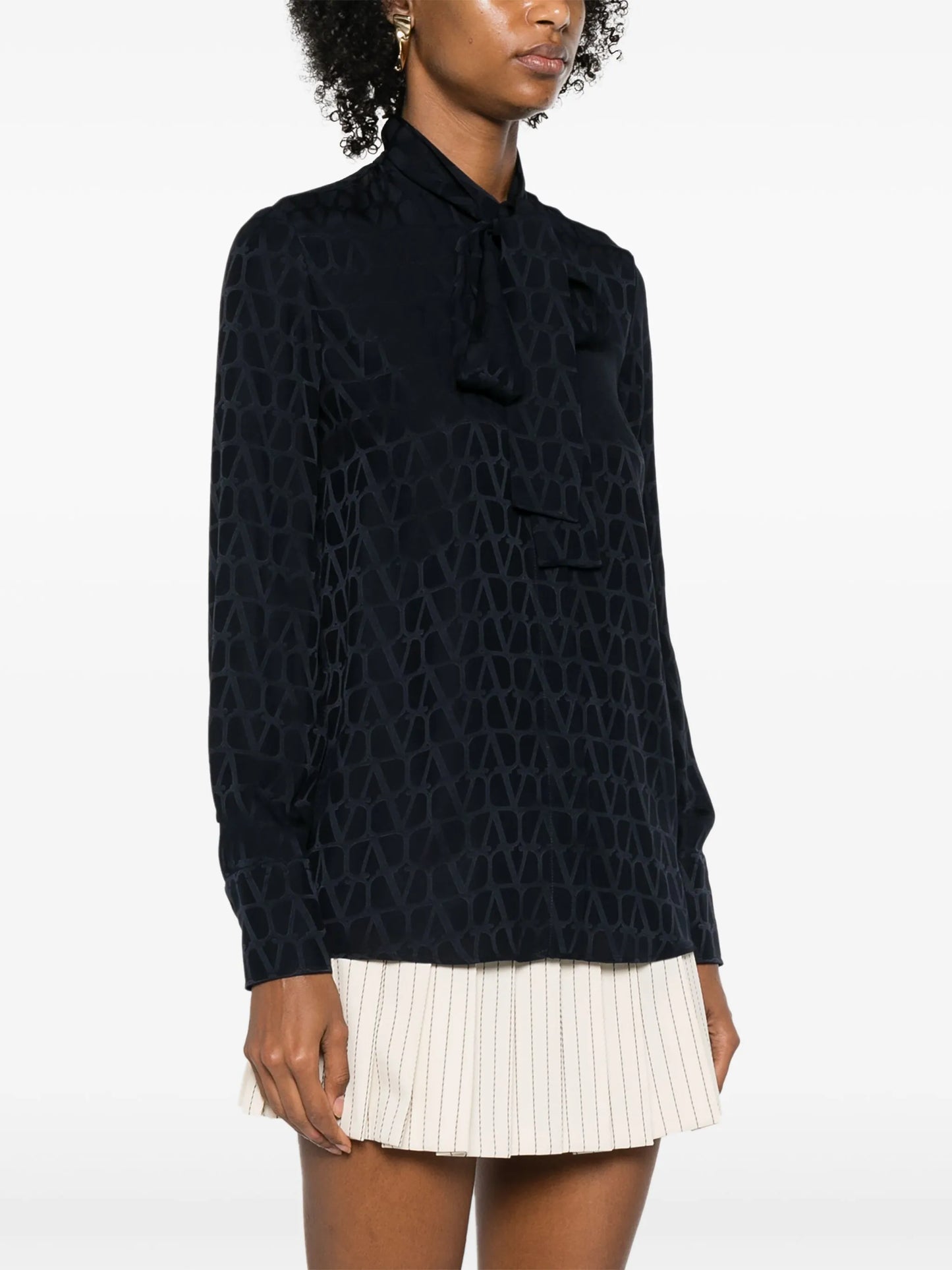 Toile Iconographe-jacquard blouse