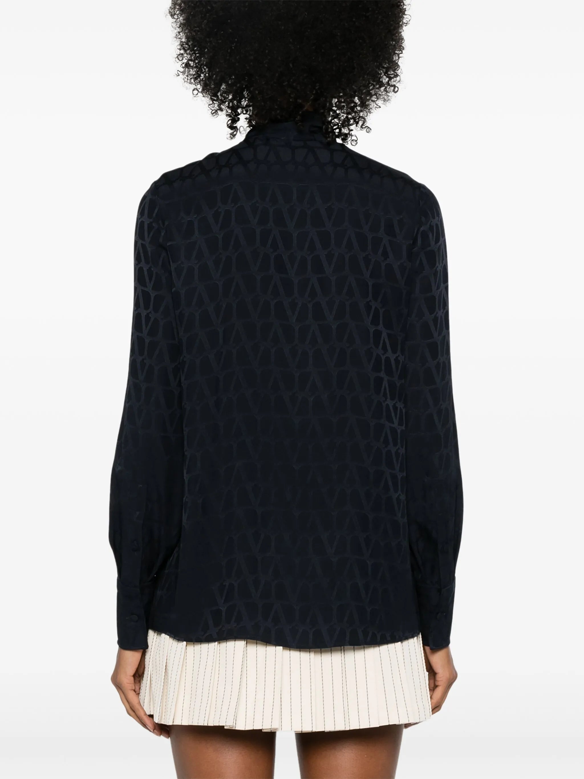 Toile Iconographe-jacquard blouse
