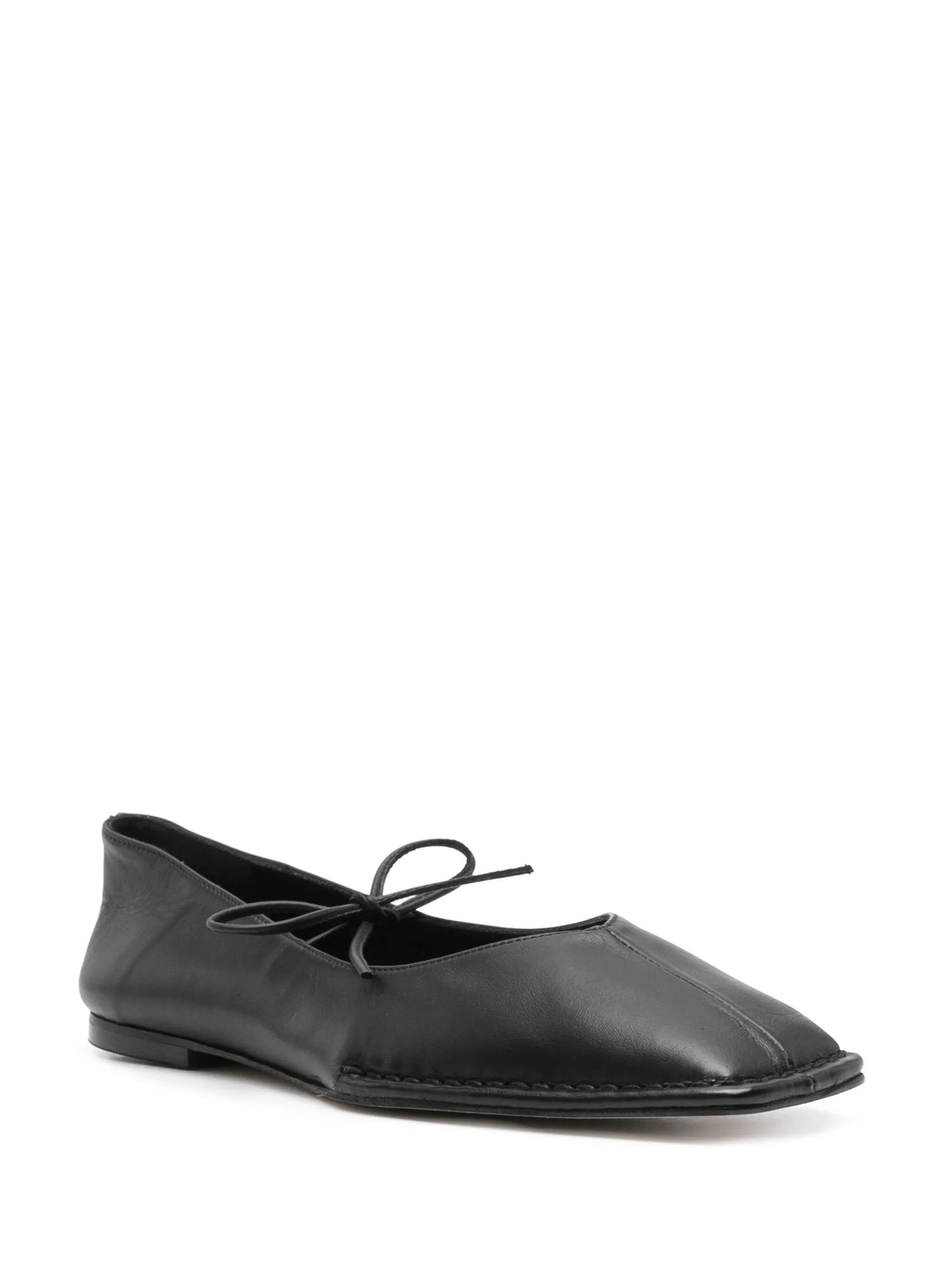 Sway leather ballerina shoes