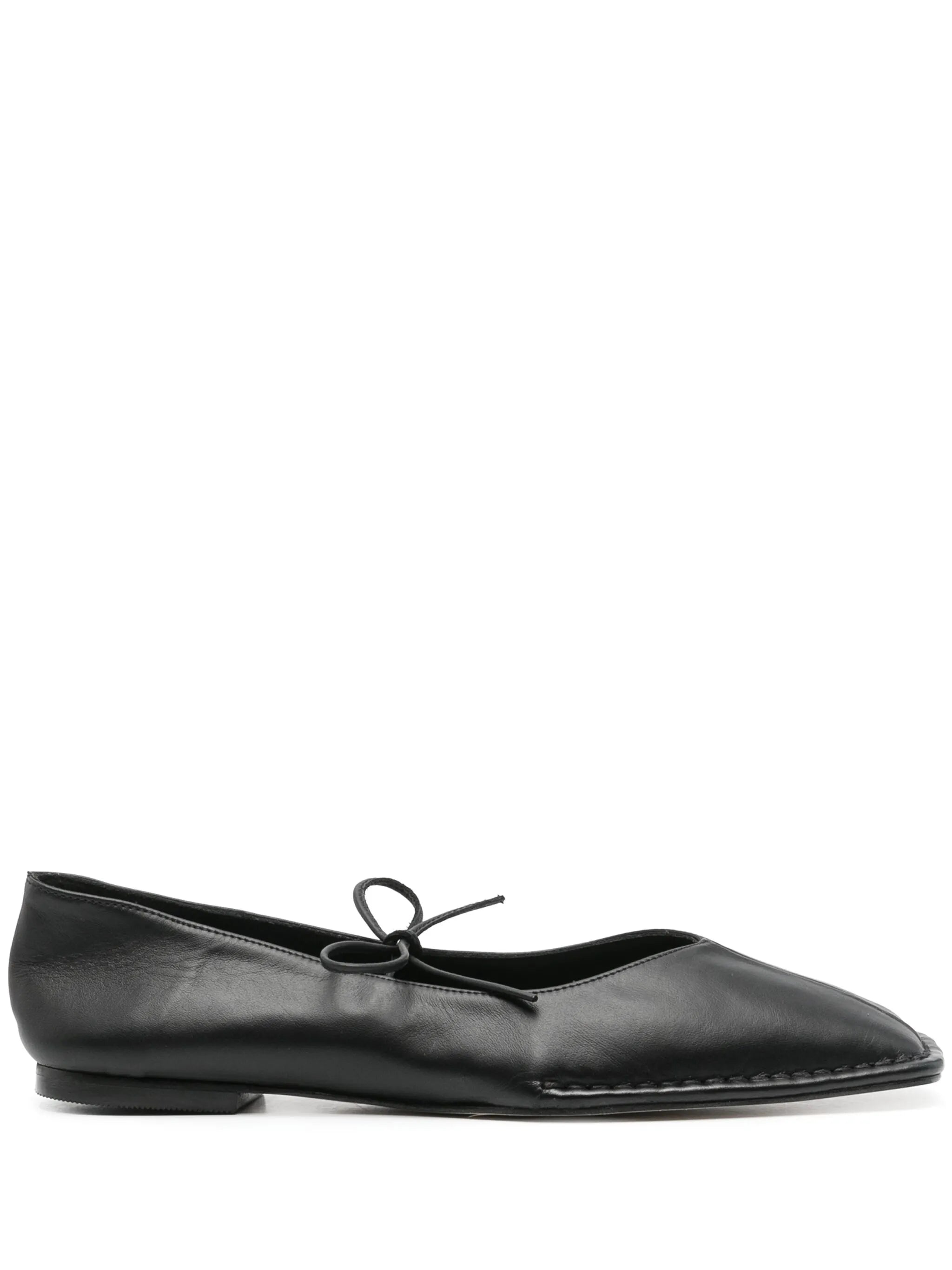 Sway leather ballerina shoes