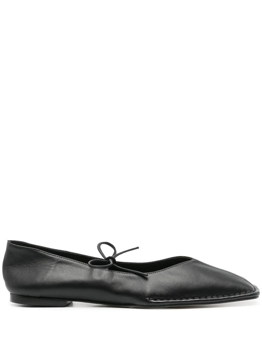 Sway leather ballerina shoes