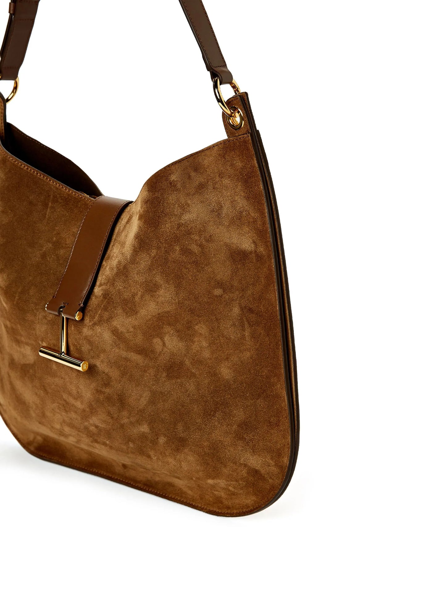 small Tara suede shoulder bag