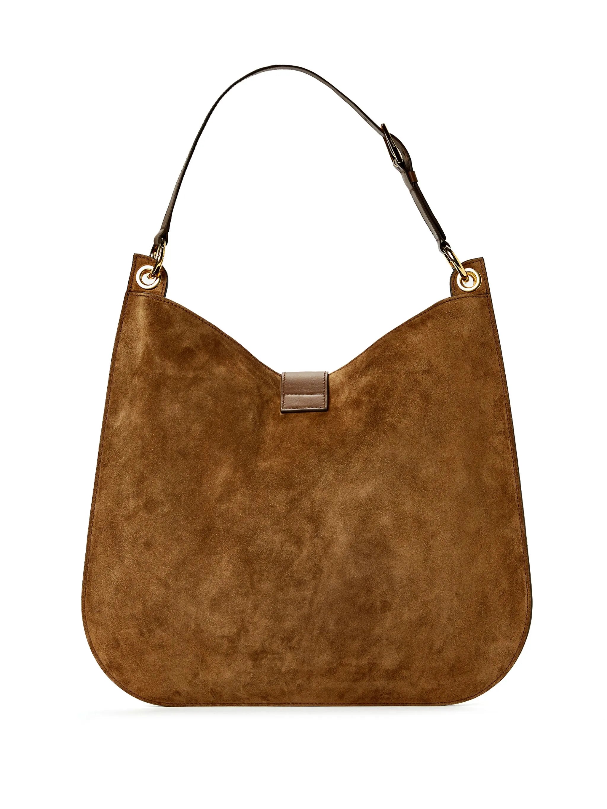 small Tara suede shoulder bag