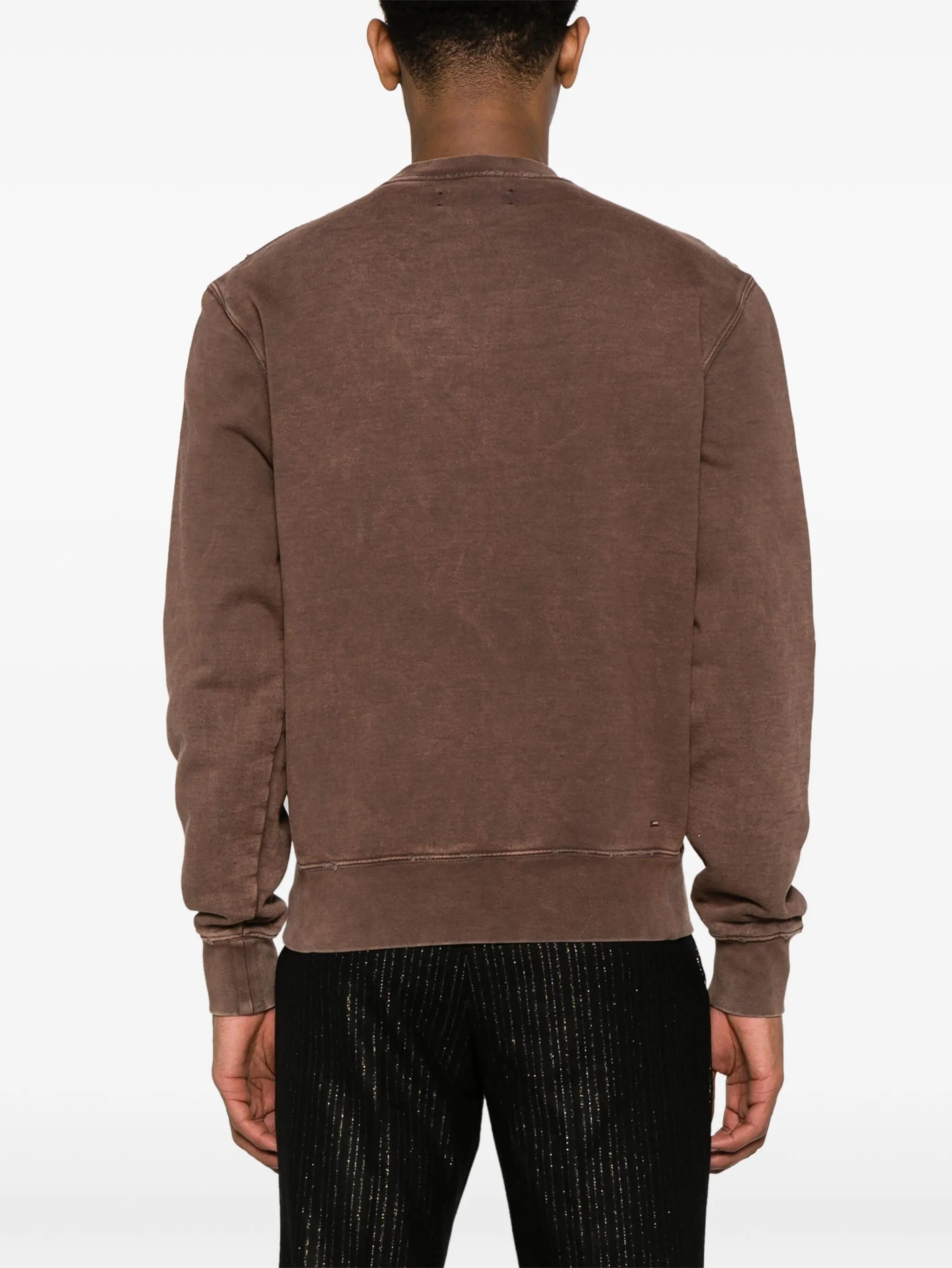 Eagle-print cotton sweatshirt