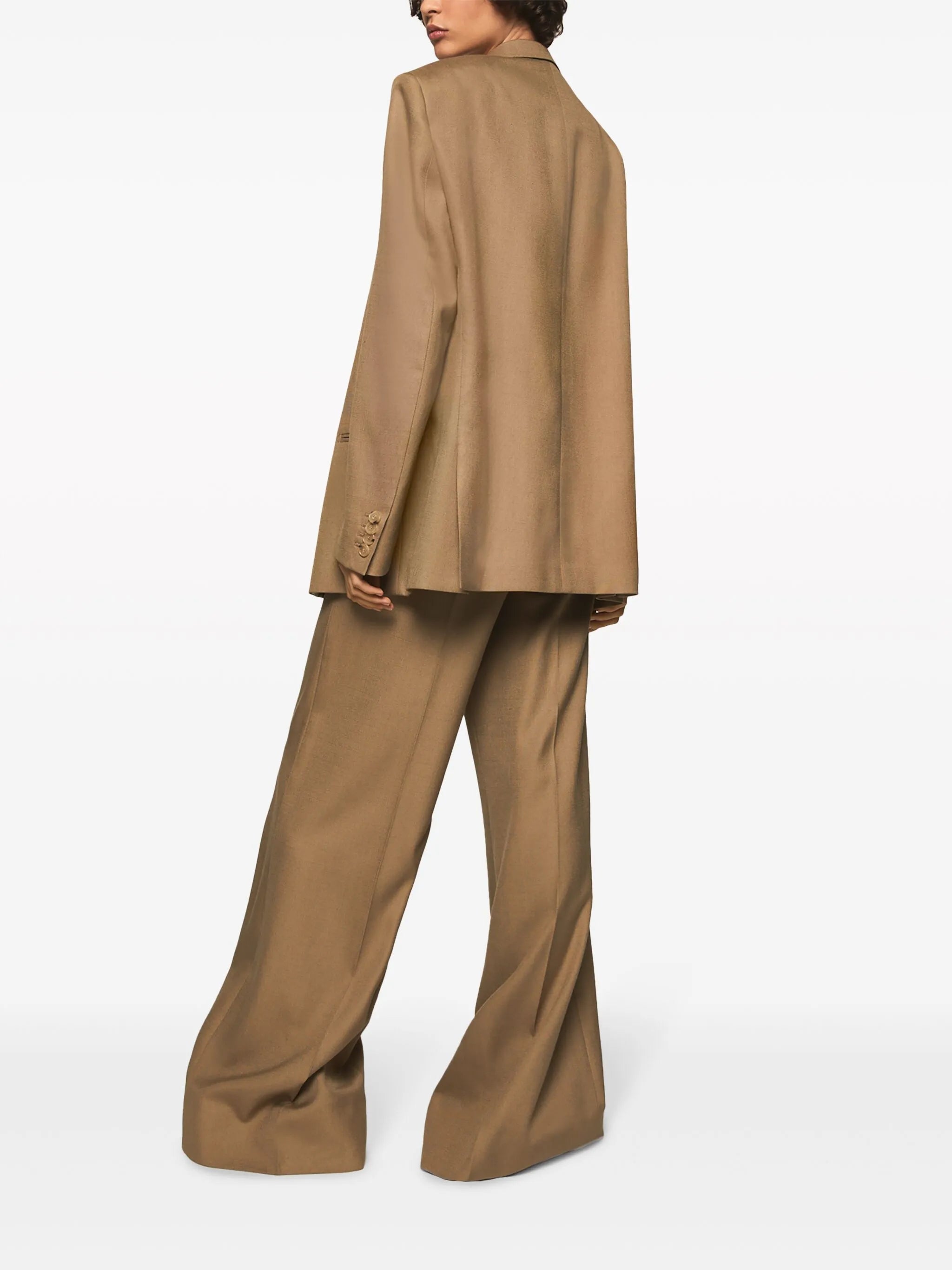 peak-lapels single-breasted blazer