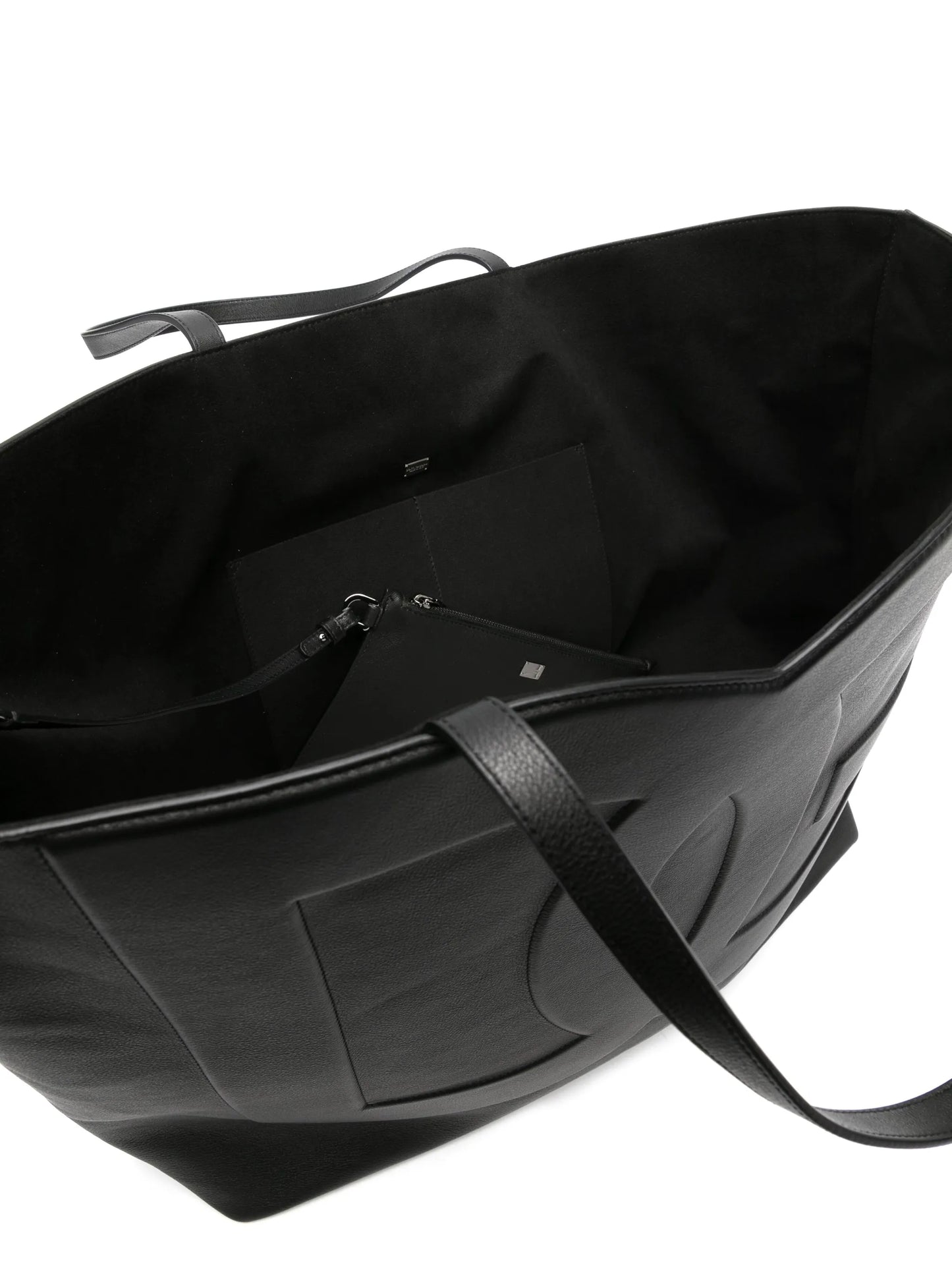 DG Logo leather tote bag