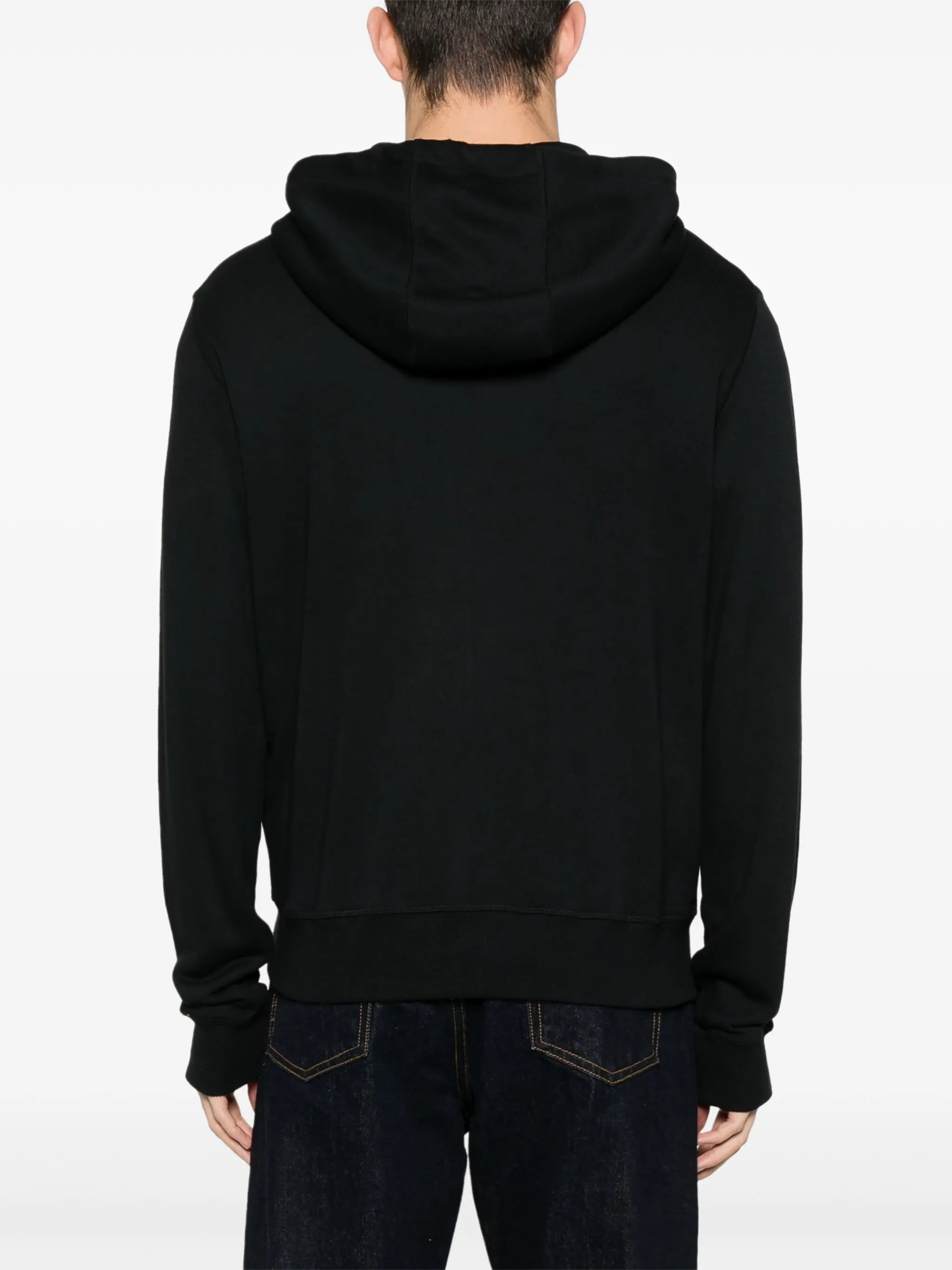 jersey zip-up hoodie
