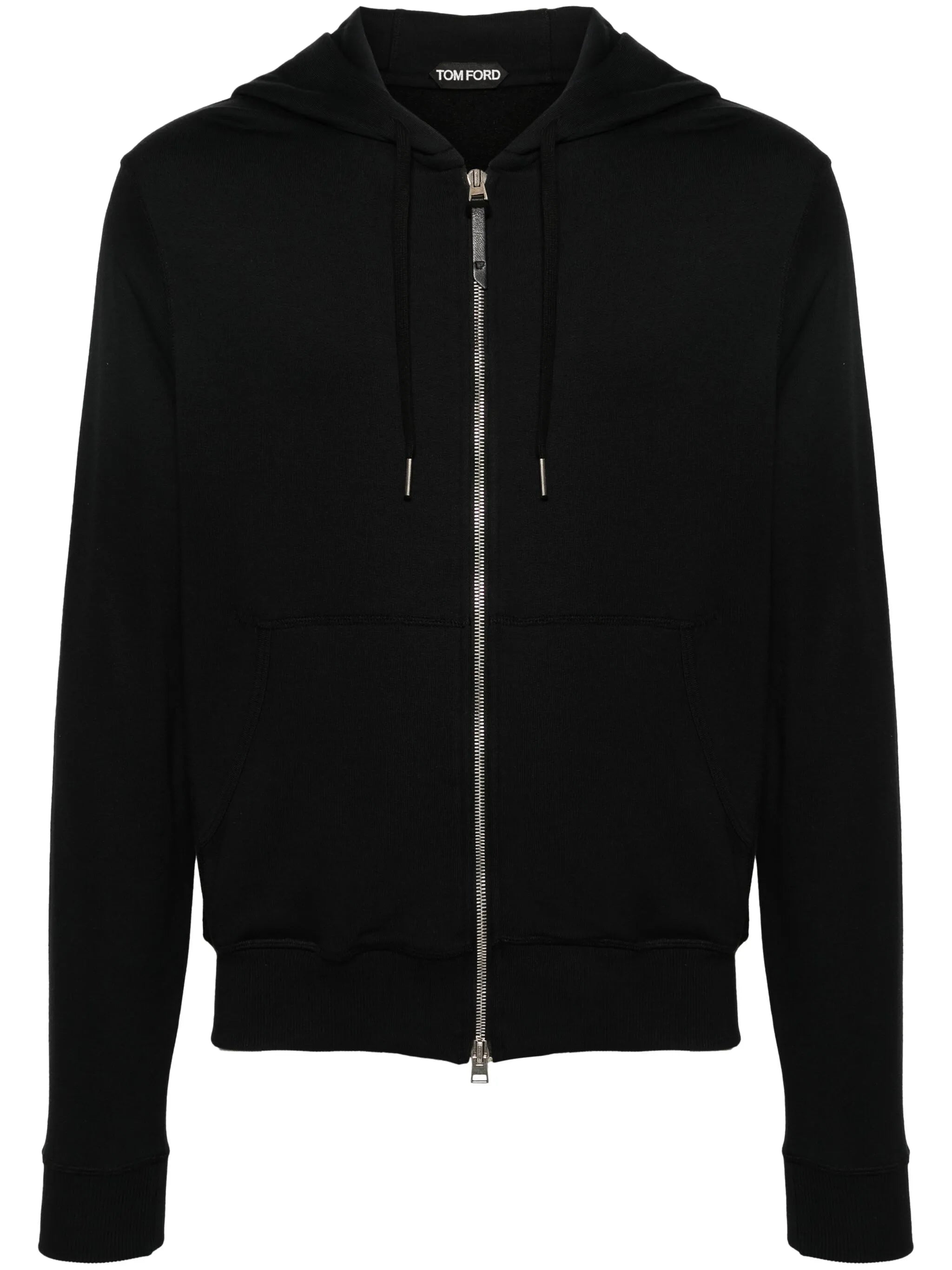 jersey zip-up hoodie