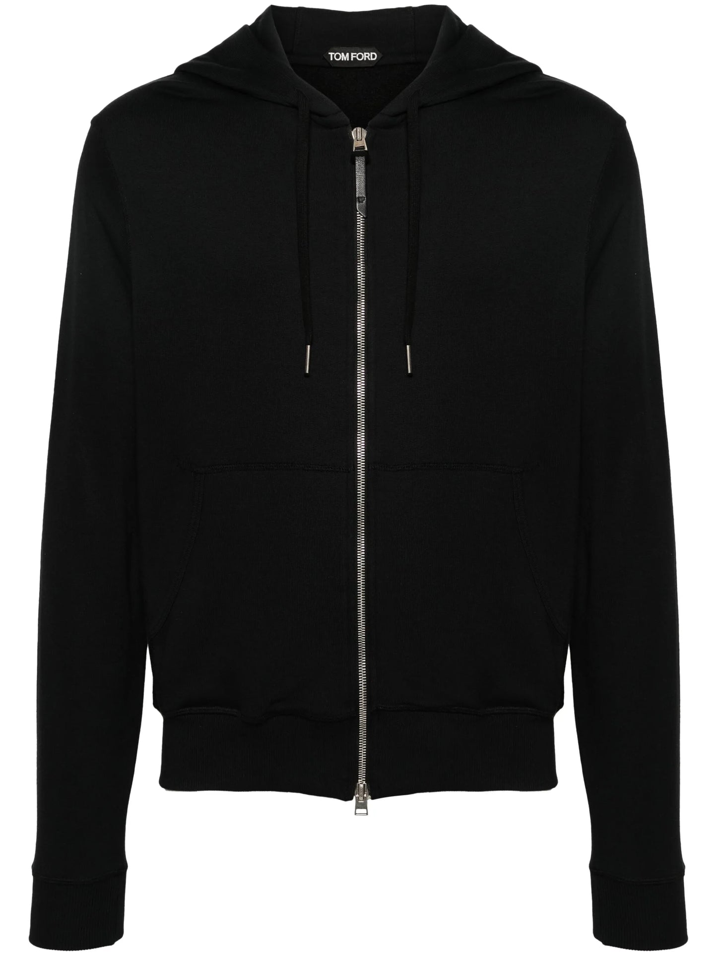 jersey zip-up hoodie