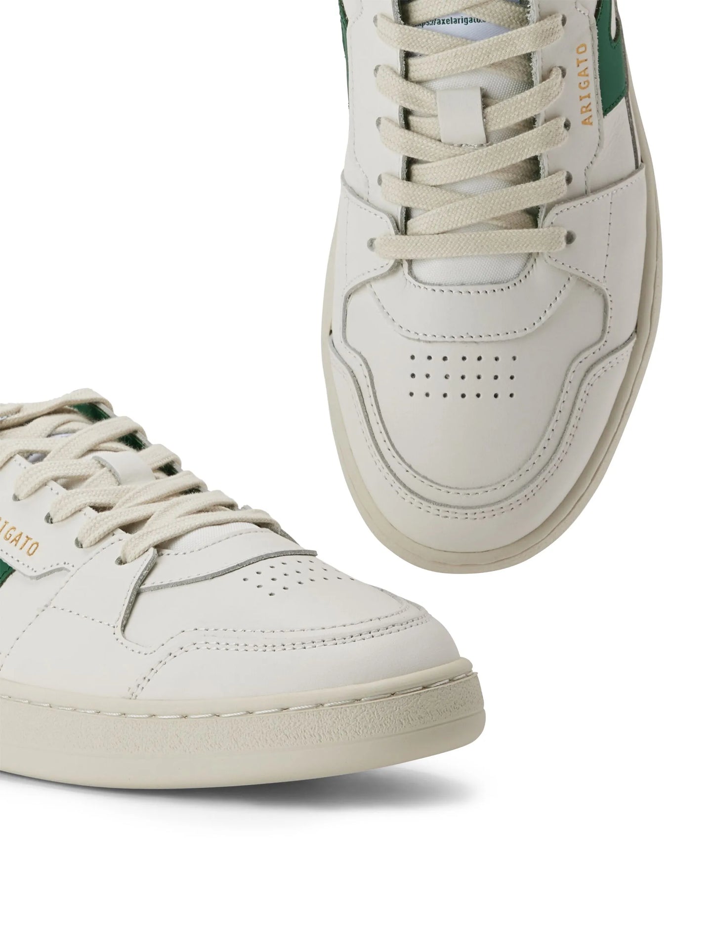 Dice-A low-top leather sneakers