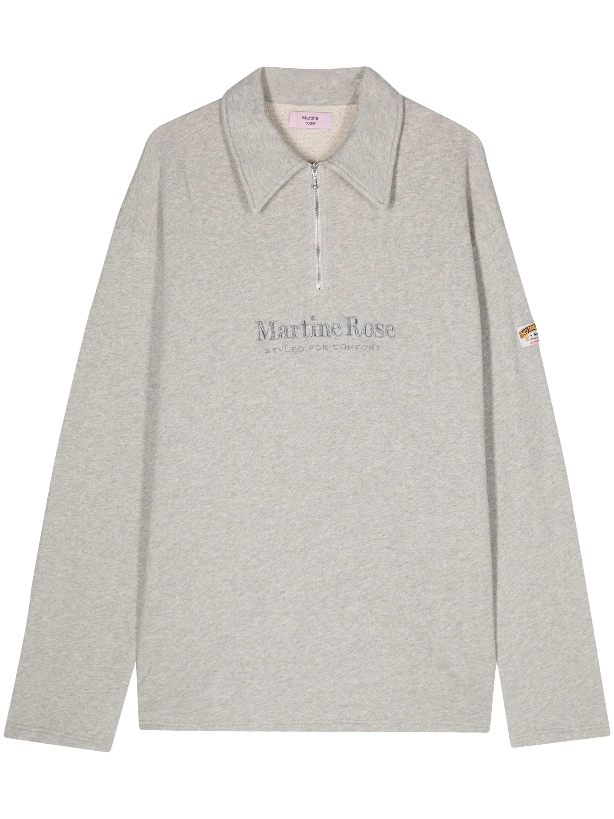logo-embroidered cotton polo shirt