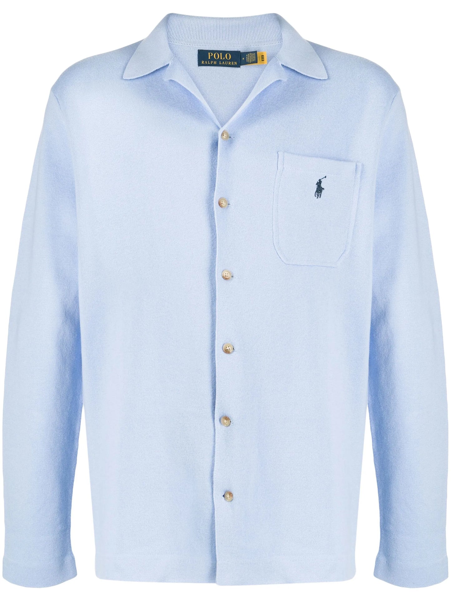 Polo Pony-motif cotton cardigan