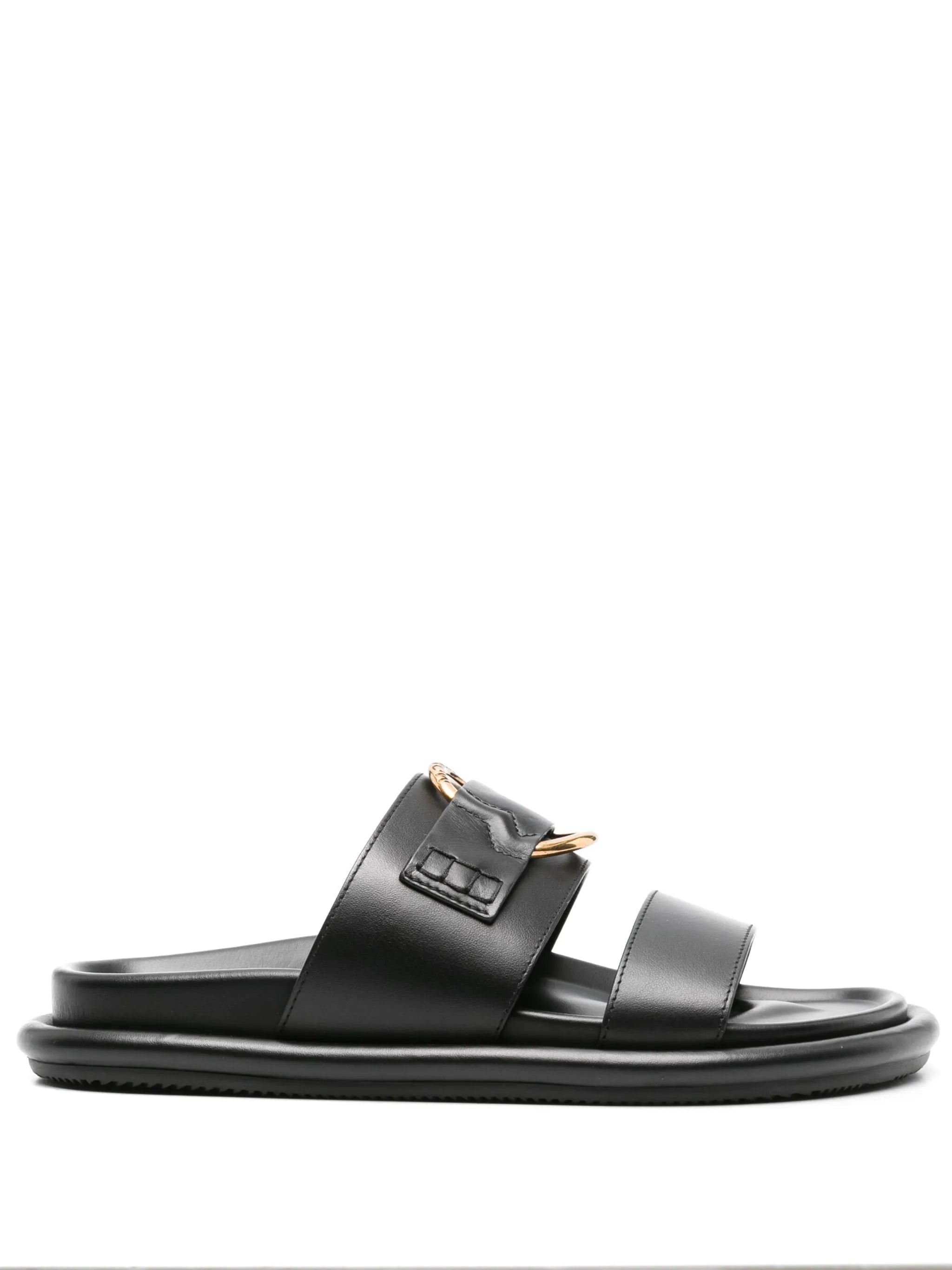 Bell leather slides