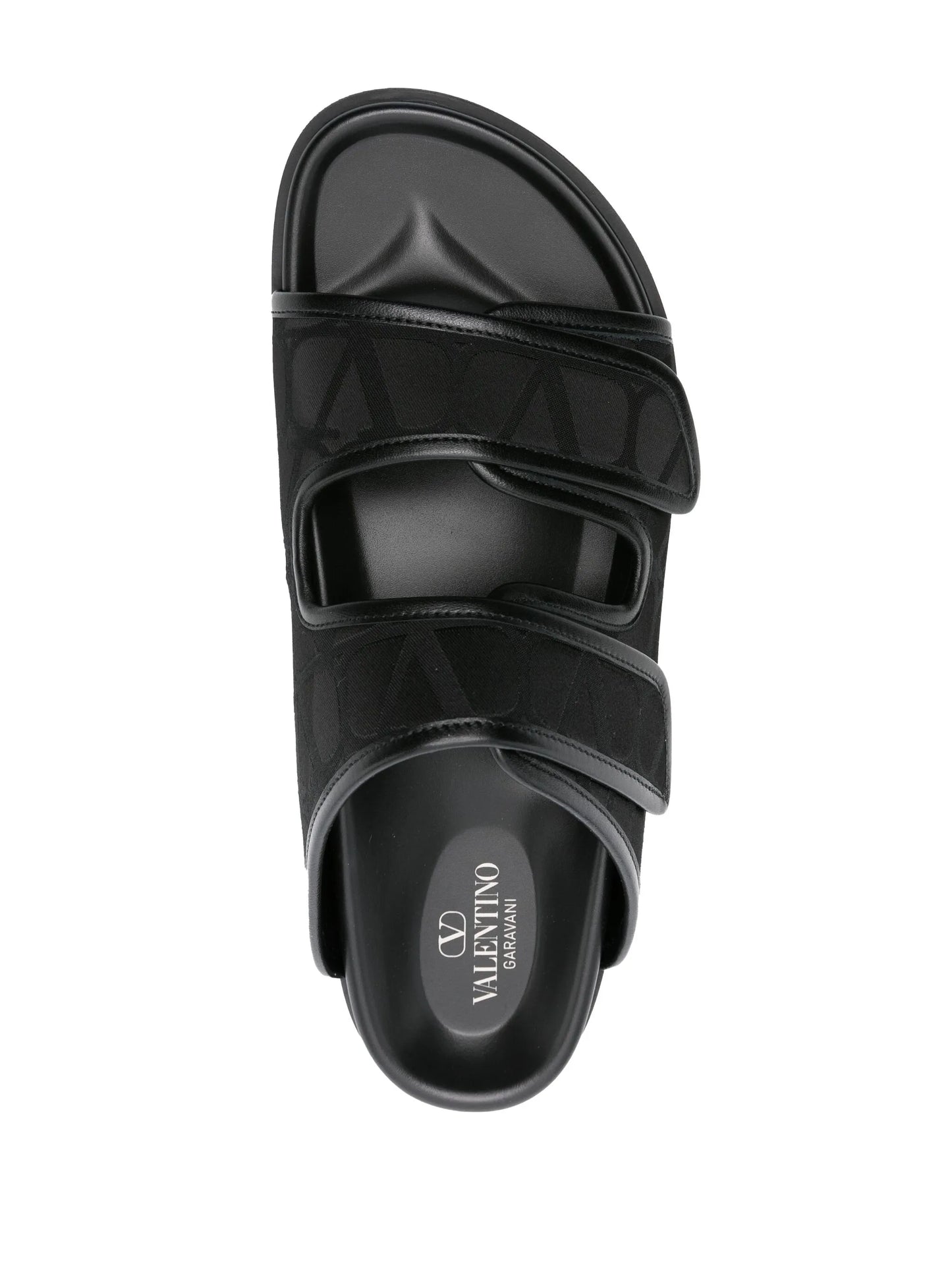VLogo jacquard sandals