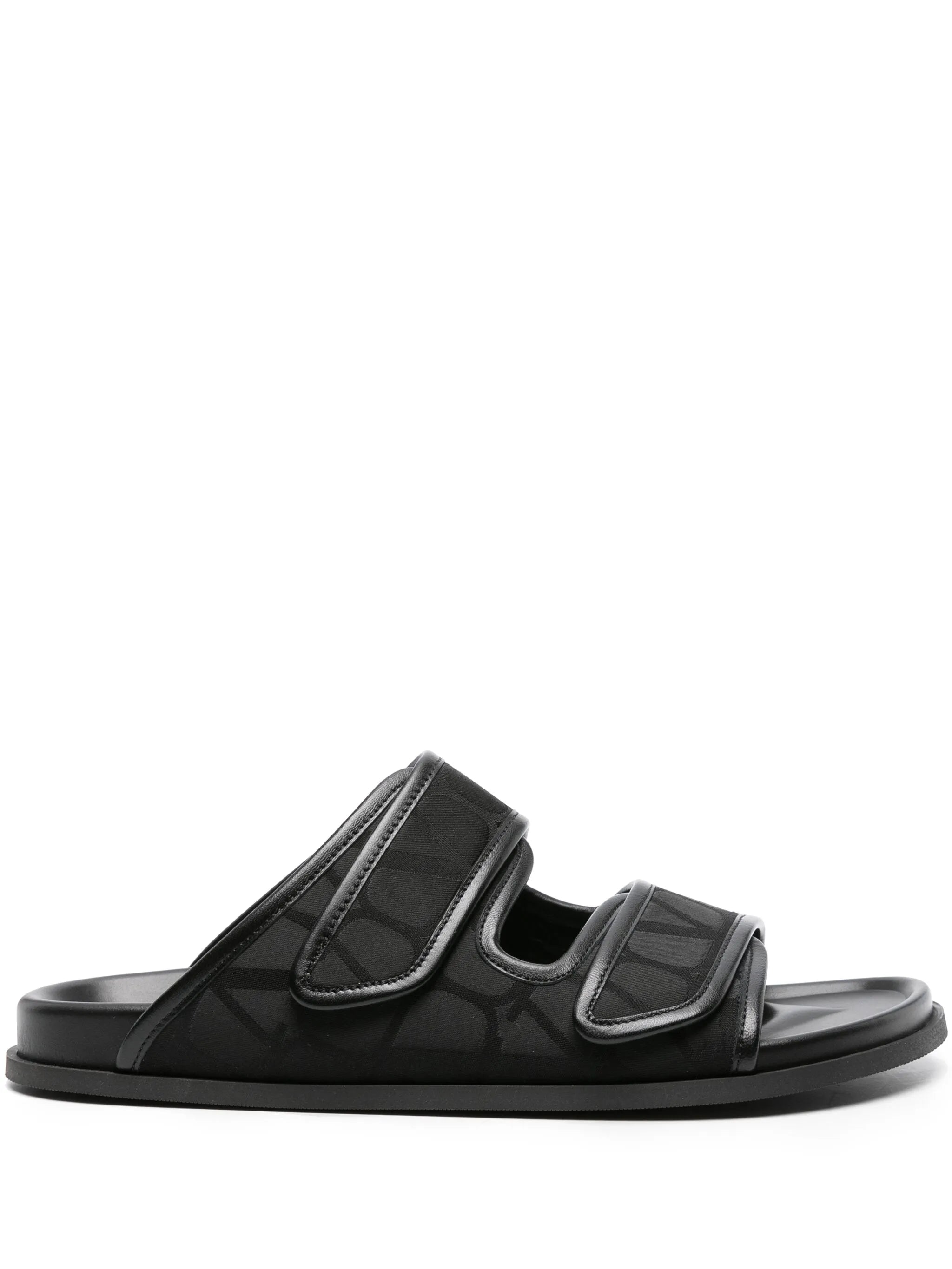 VLogo jacquard sandals