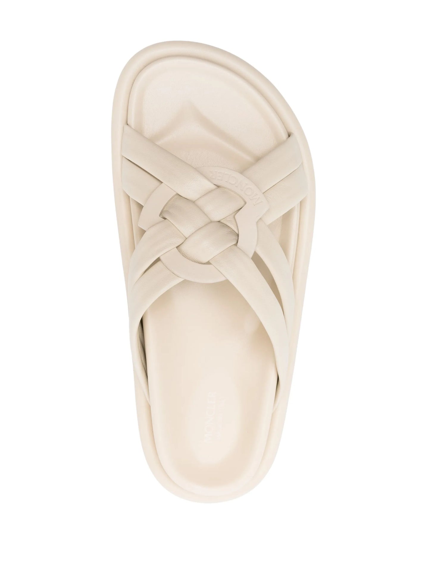 Bell interwoven-straps slides