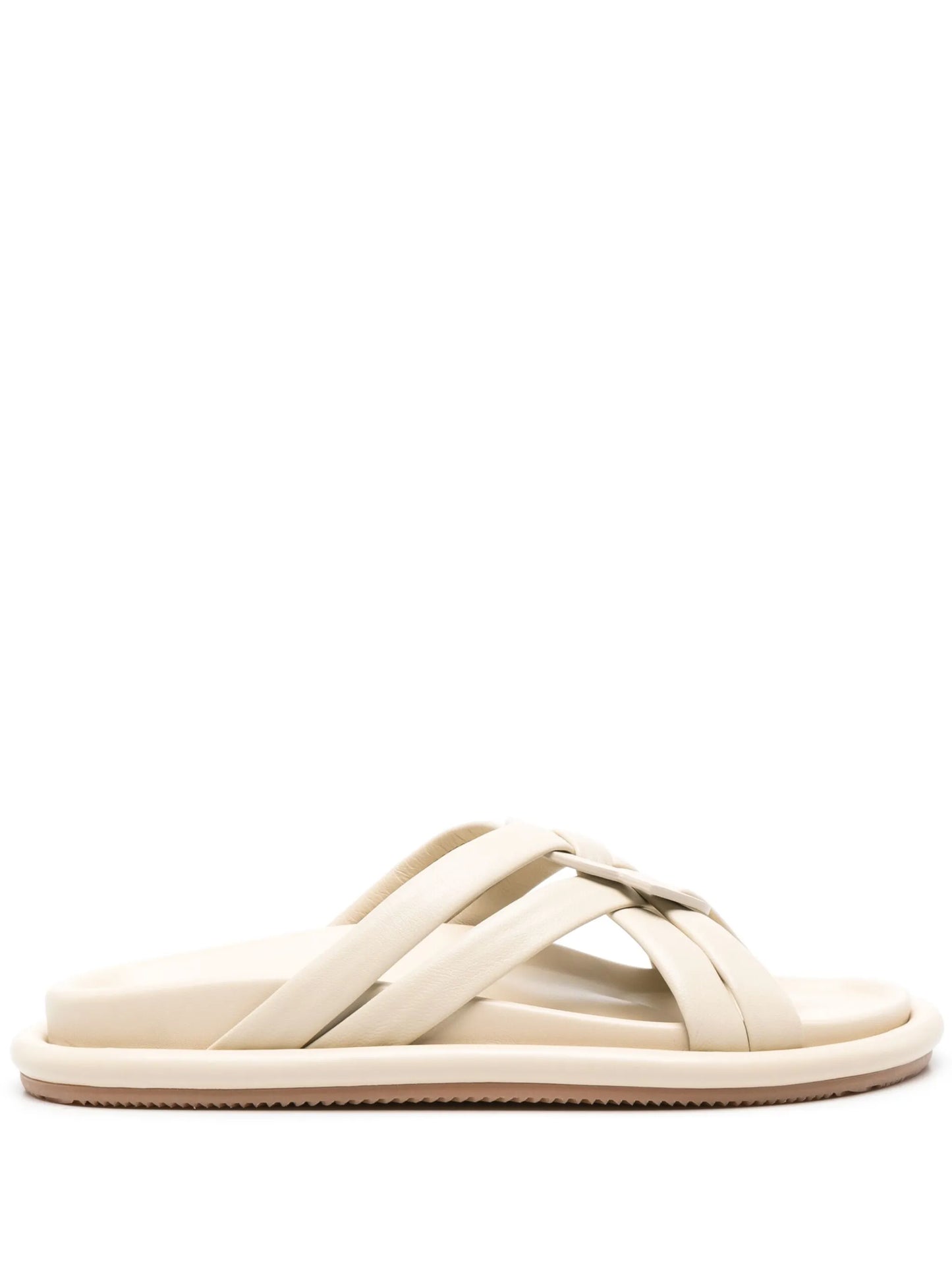 Bell interwoven-straps slides