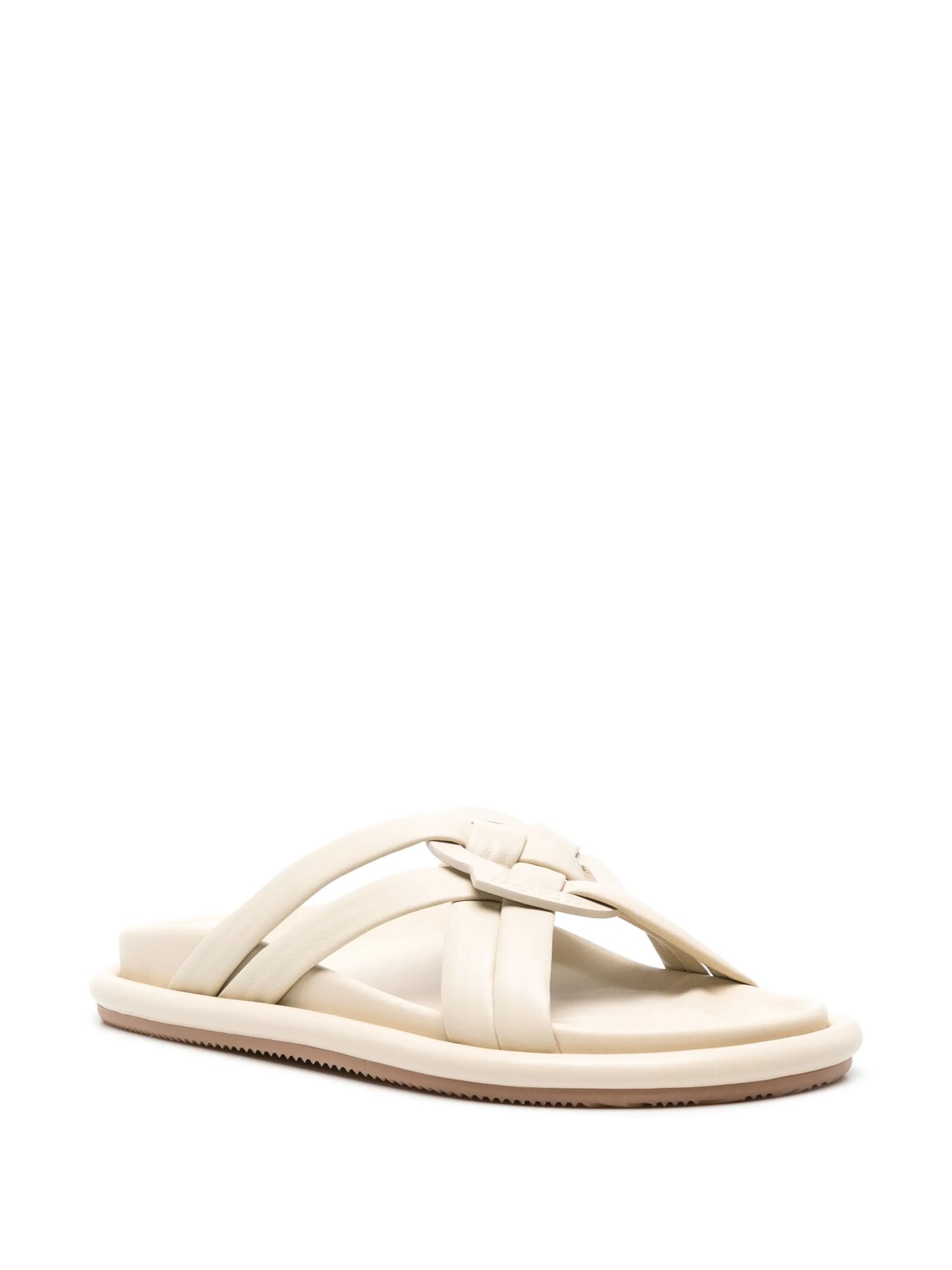 Bell interwoven-straps slides