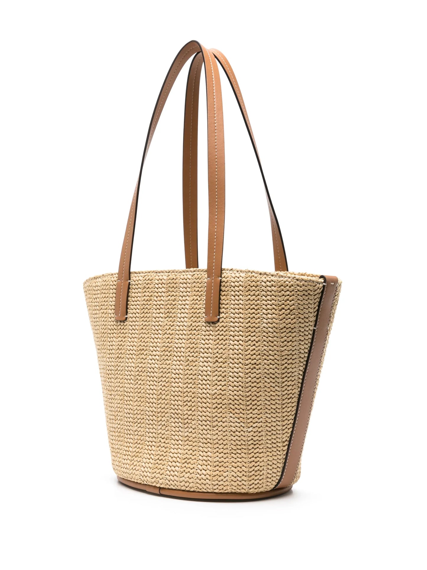 small Hubba raffia tote bag