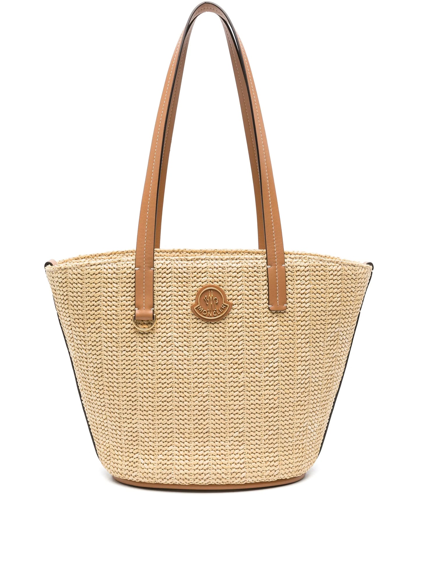 small Hubba raffia tote bag