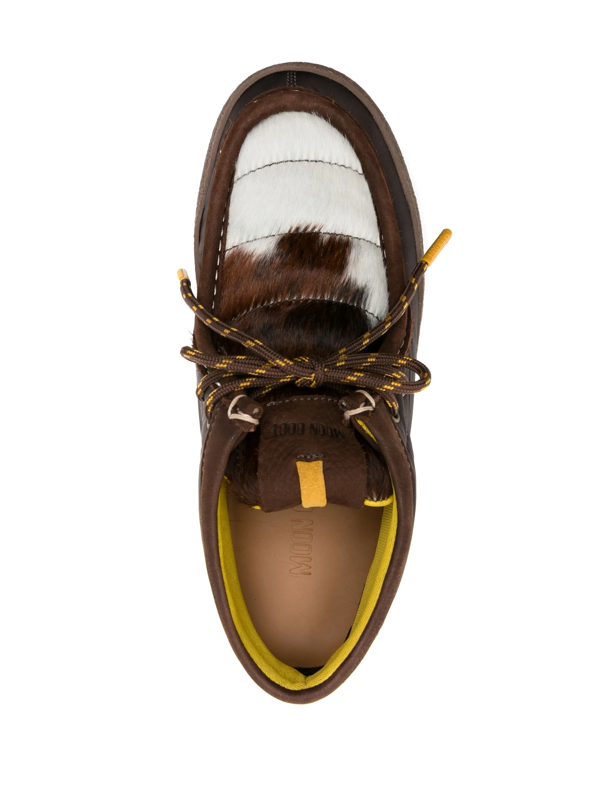 Mtrack Mid cow-print boots