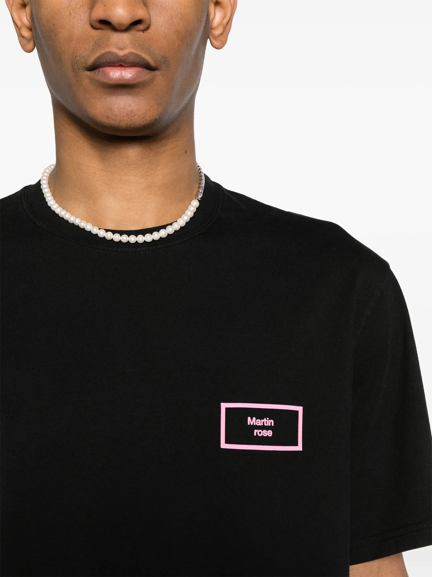 logo-print cotton T-shirt