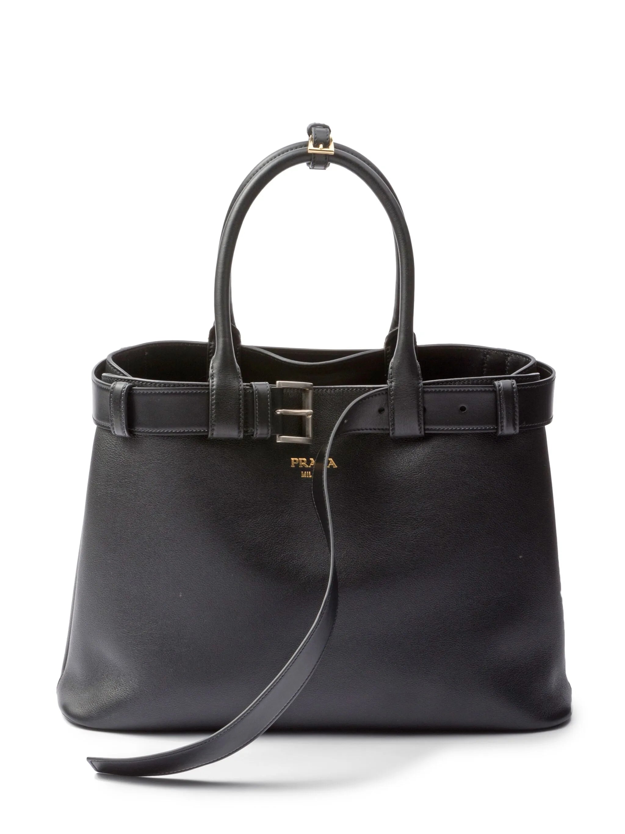 large Buckle tote bag