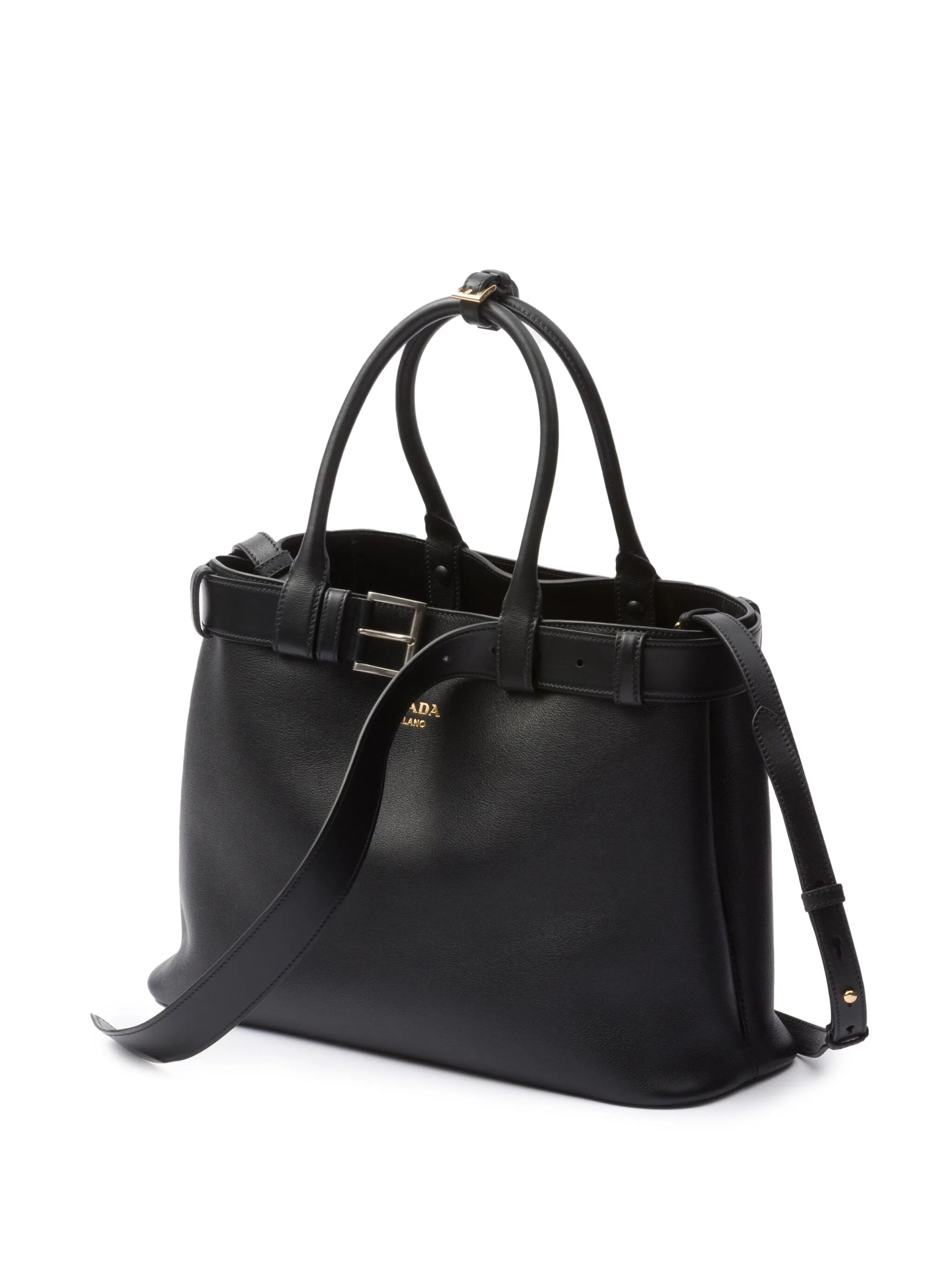 large Buckle tote bag