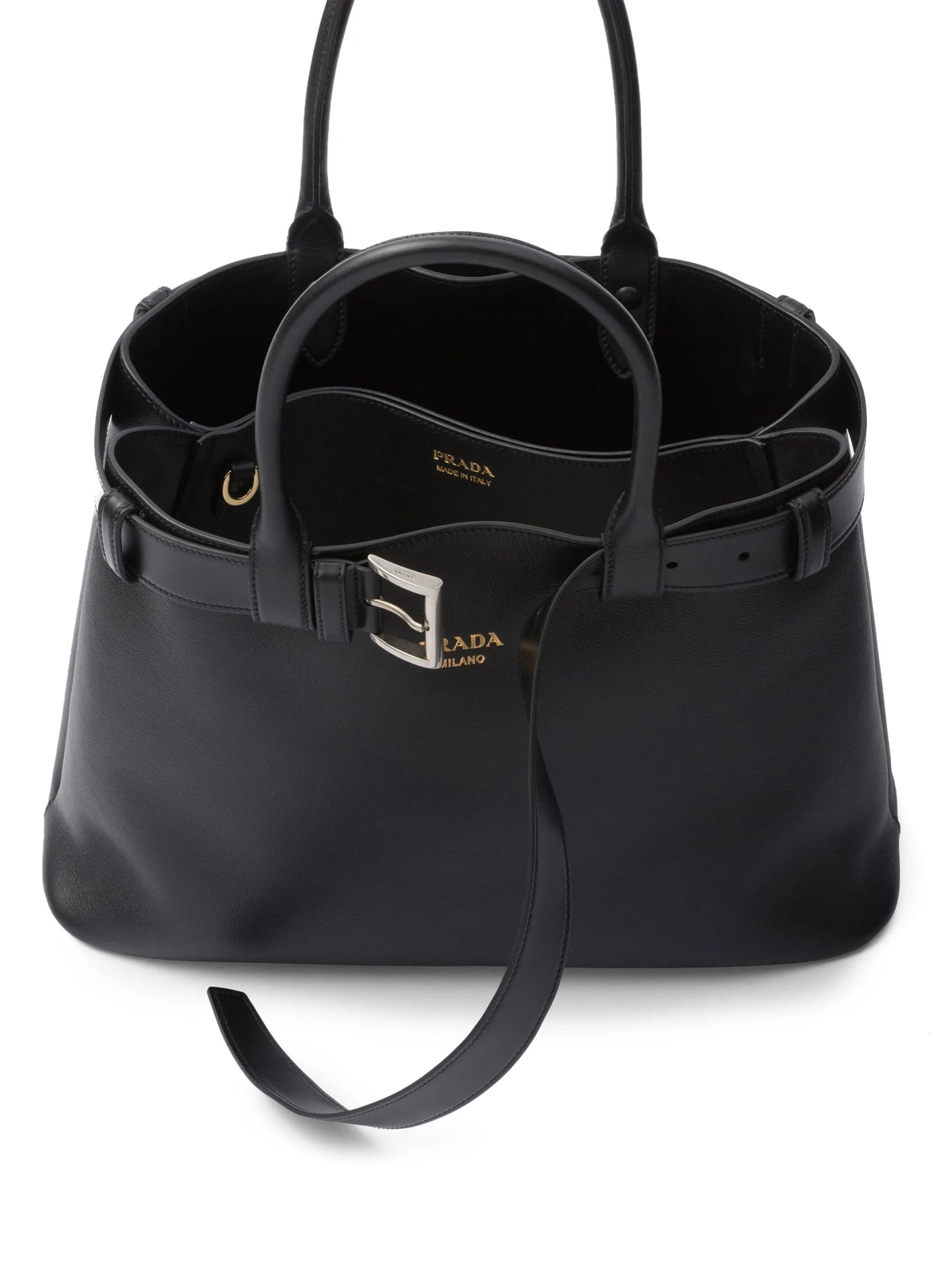 large Buckle tote bag