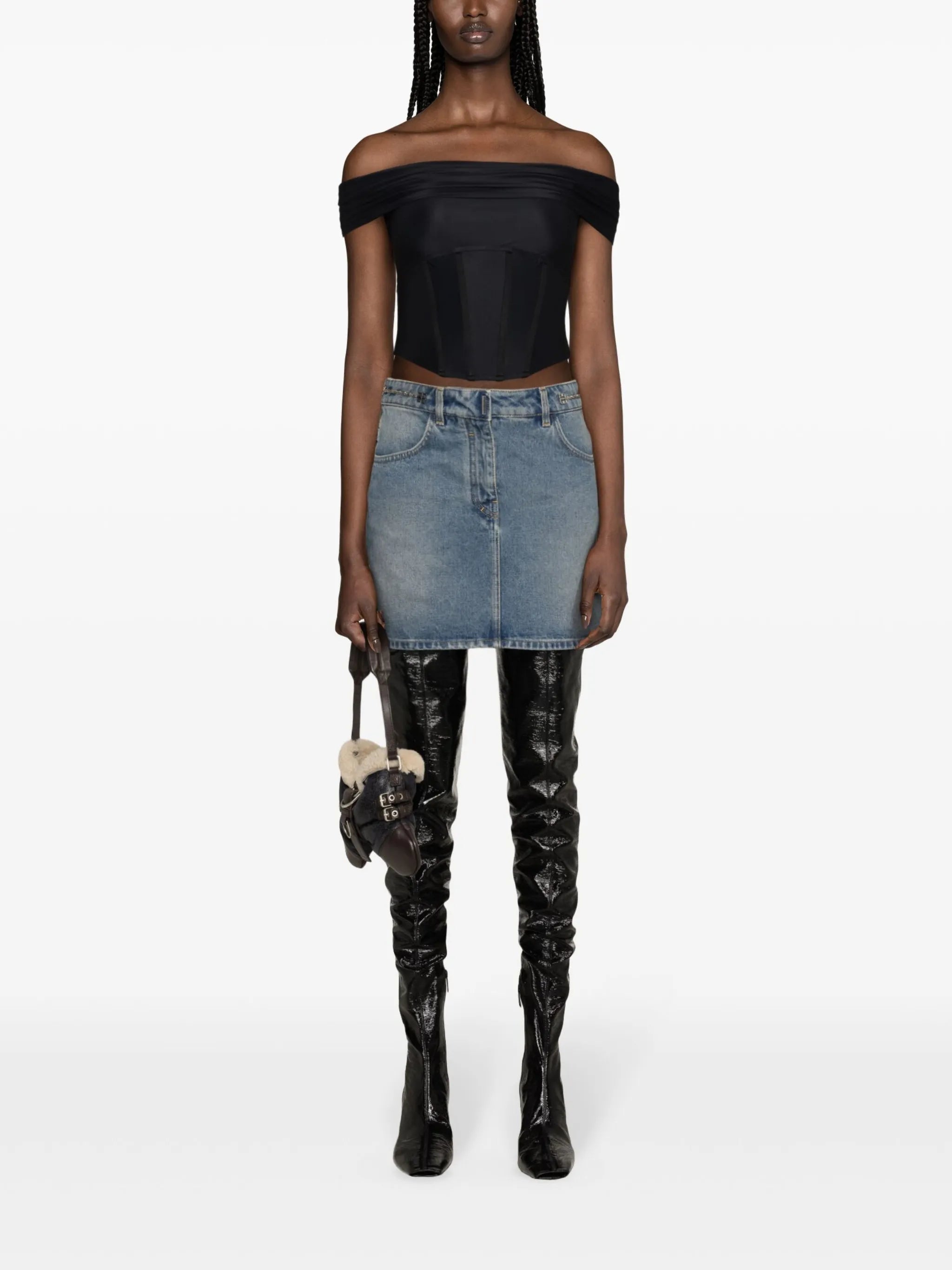 Elena corset blouse