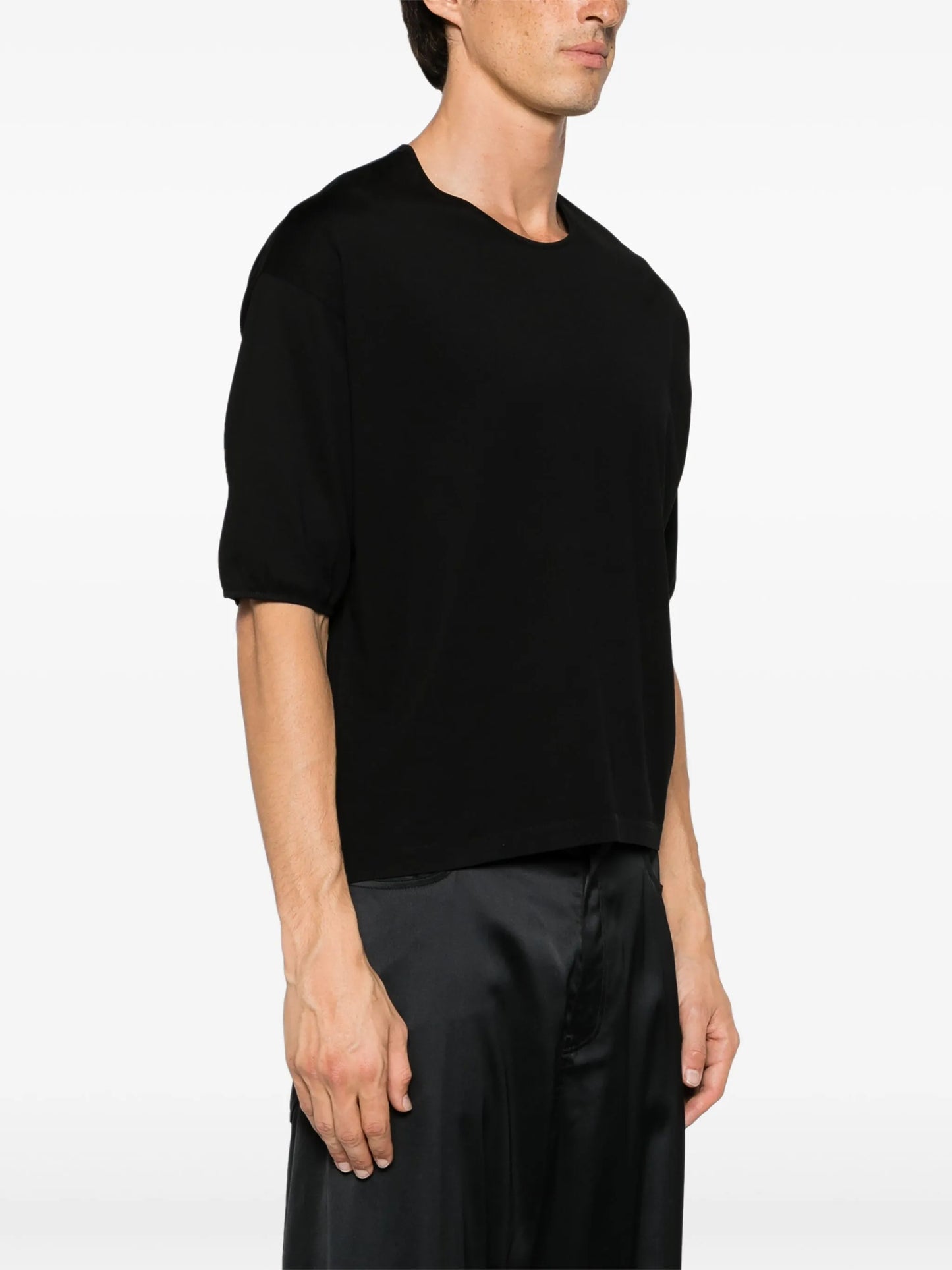 mercerized cotton T-shirt