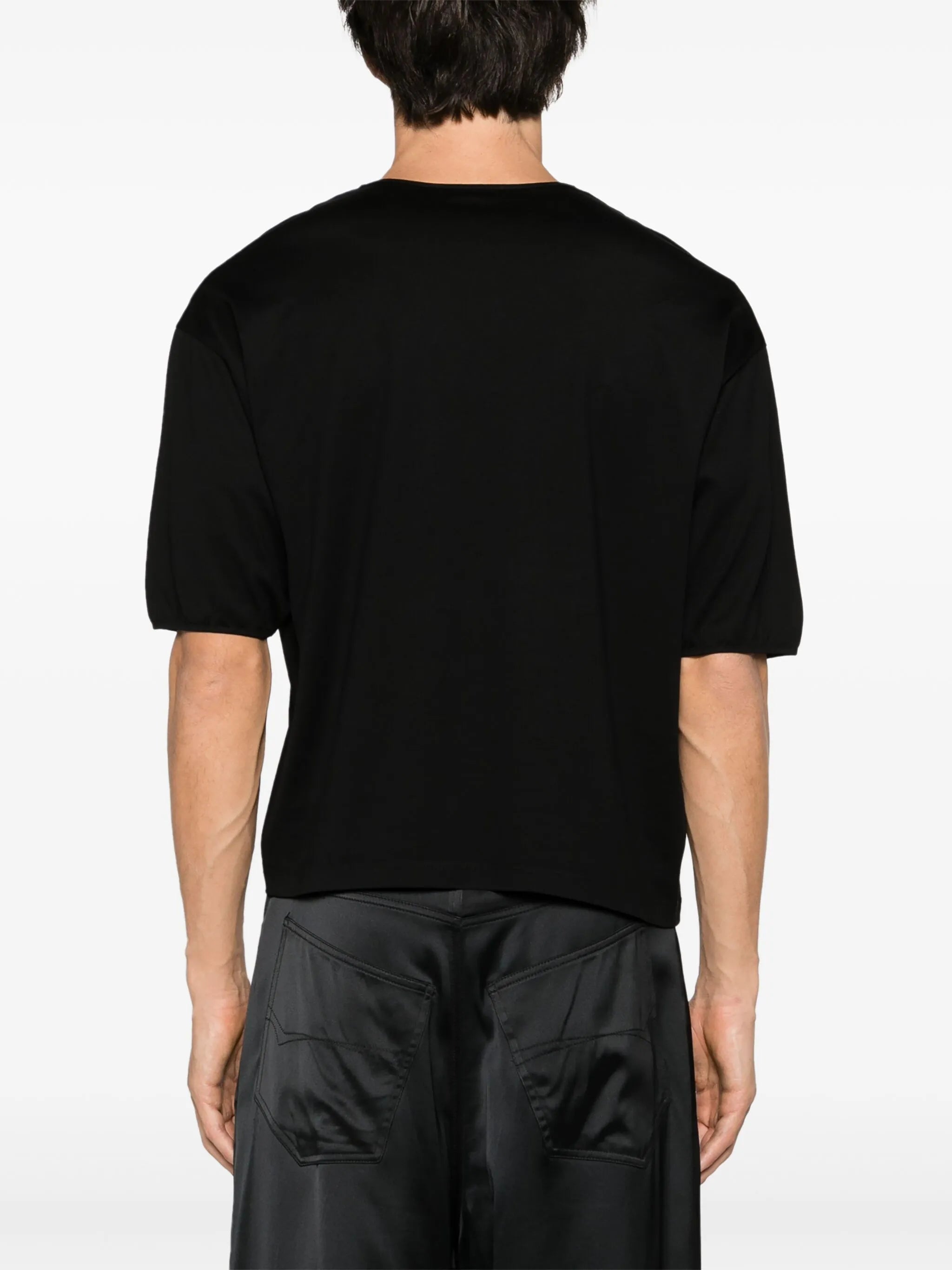 mercerized cotton T-shirt